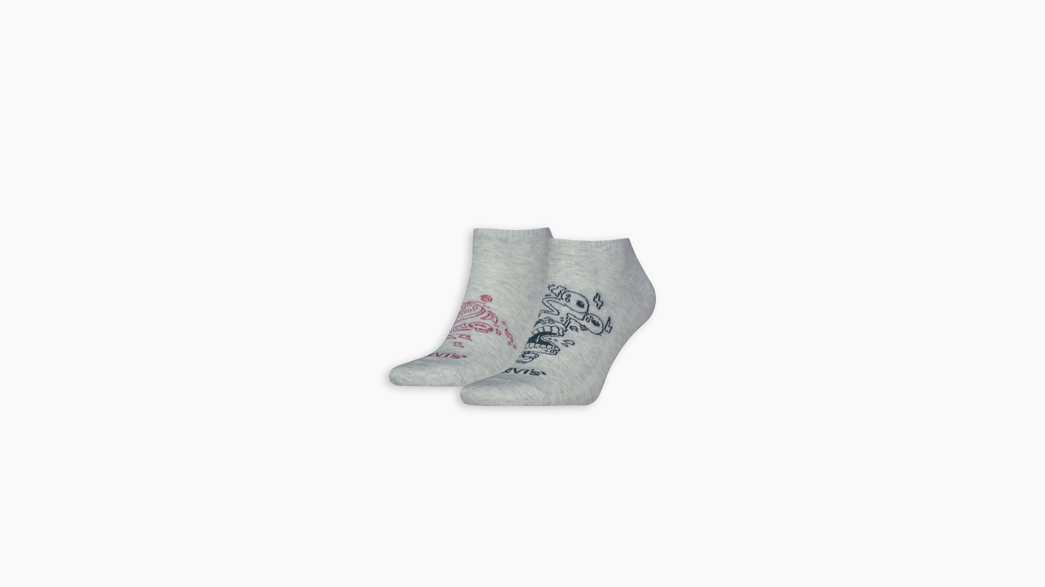 Levi's® Low Cut Socken mit Grafik – 2er-Pack 1