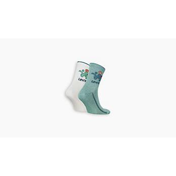 Levi's® kurze Socken mit Kaktusmotiv – 2er-Pack 2