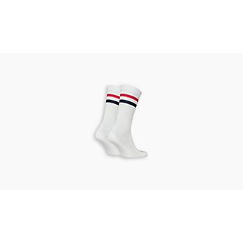 Levi's® Regular Cut Sport Stripe Socks - 2 Pack 3