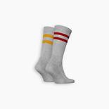 Levi's® Regular Cut Sport Stripe Socks - 2 Pack 2