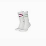 Levi's® Regular Cut Sport Stripe Socks - 2 Pack 1