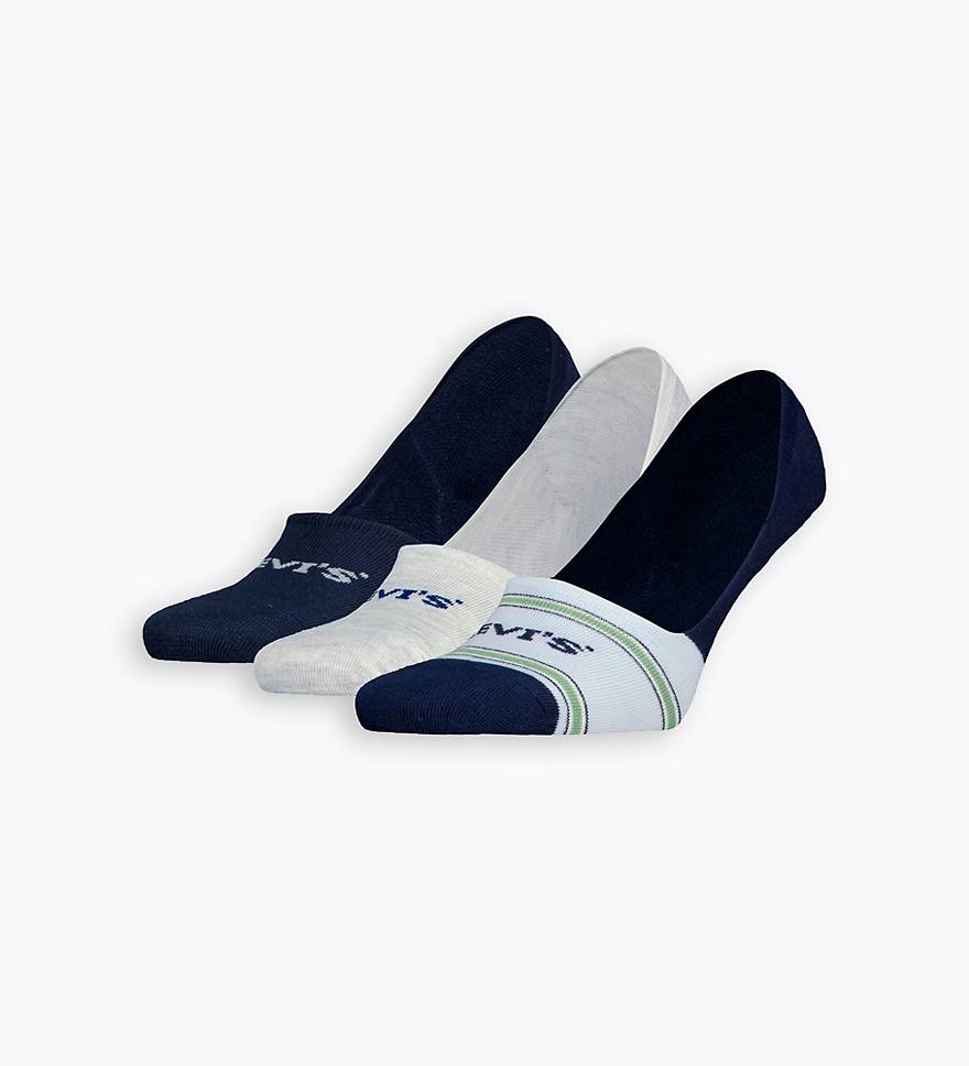 Levi's® Low Rise Off Trail Stripe Socks - 3 Pack 1