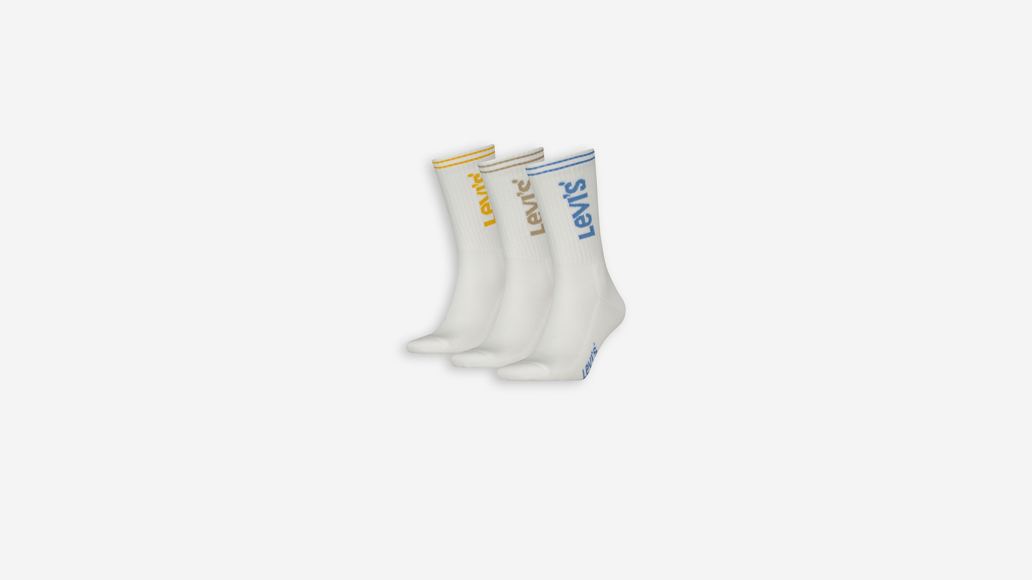 Skarpety klasyczne Levi's® z logo sportowym, 3 pary 1
