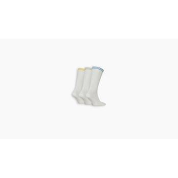 Levi's® Regular Cut Sports Logo Socks - 3 Pack 2