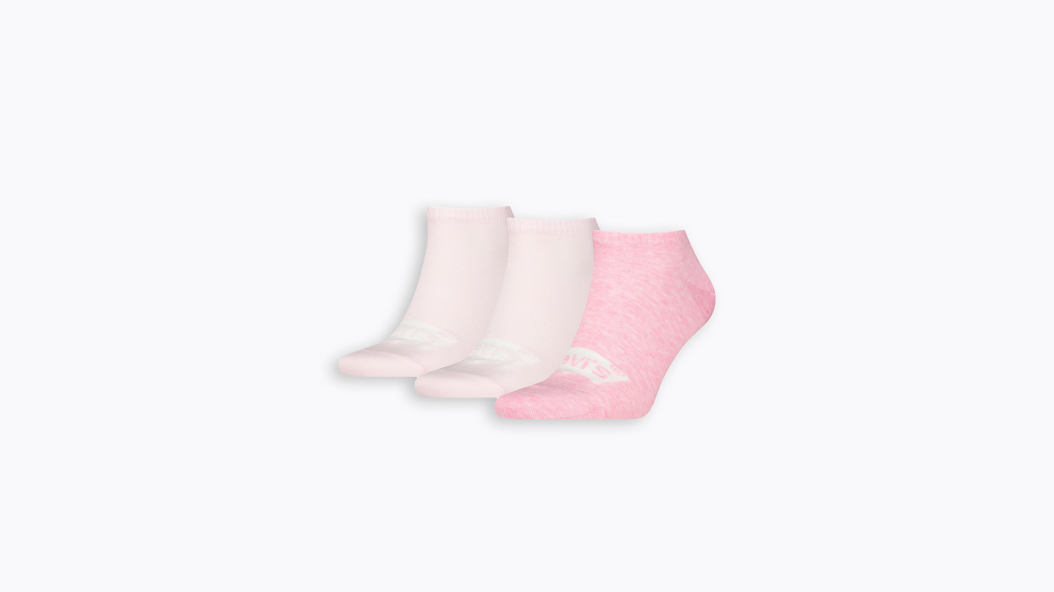 Calze Levi's® corte con logo Batwing - Confezione da 3 1