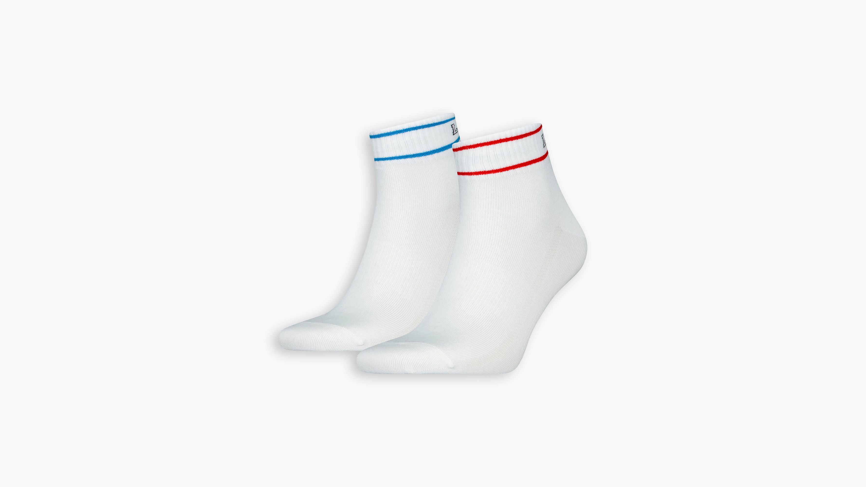 Levi's® normalhöga randiga strumpor, 2-pack 1