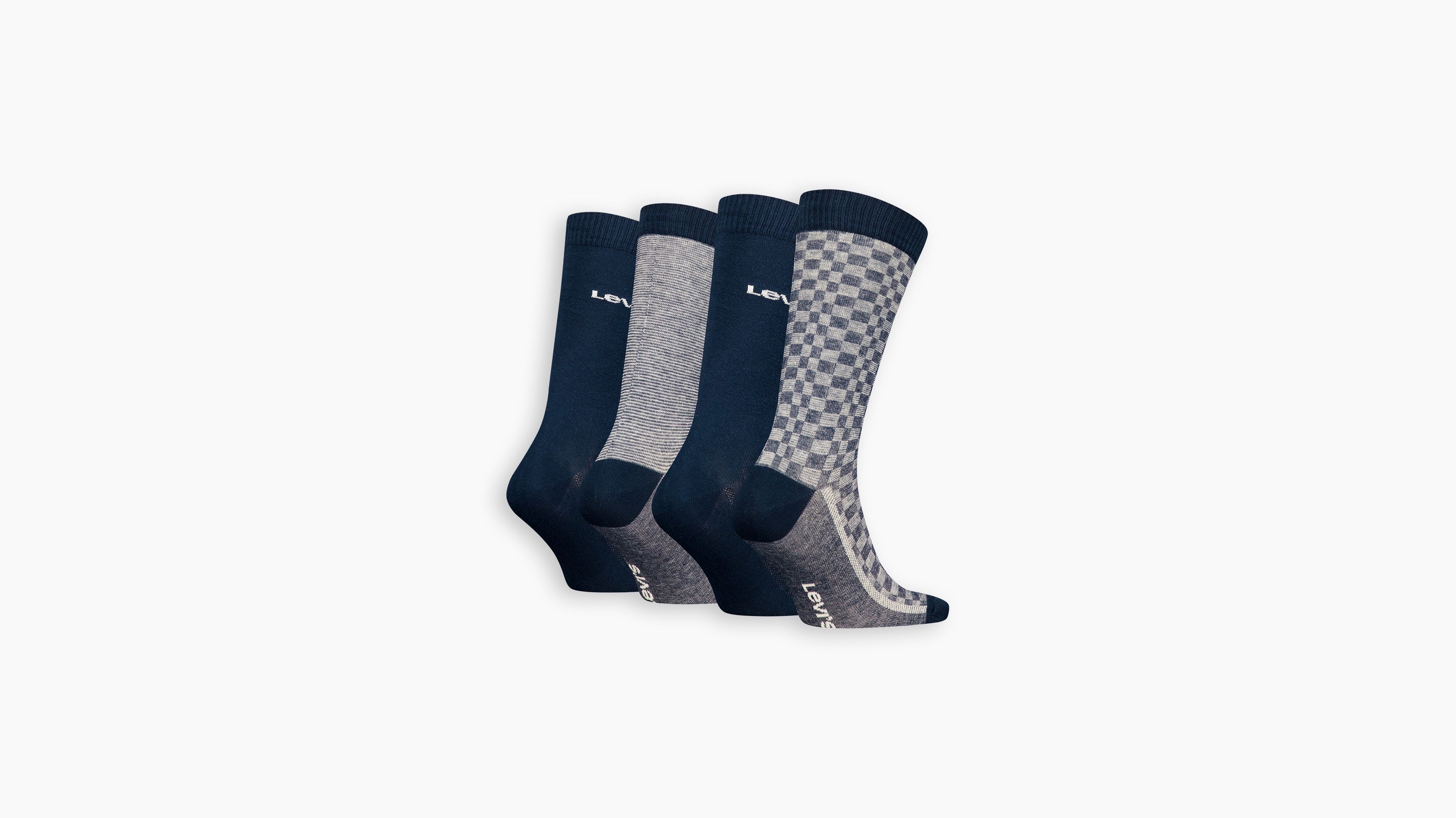 Levi's® Regular Cut Socks i gaveæske, 4-pak 2
