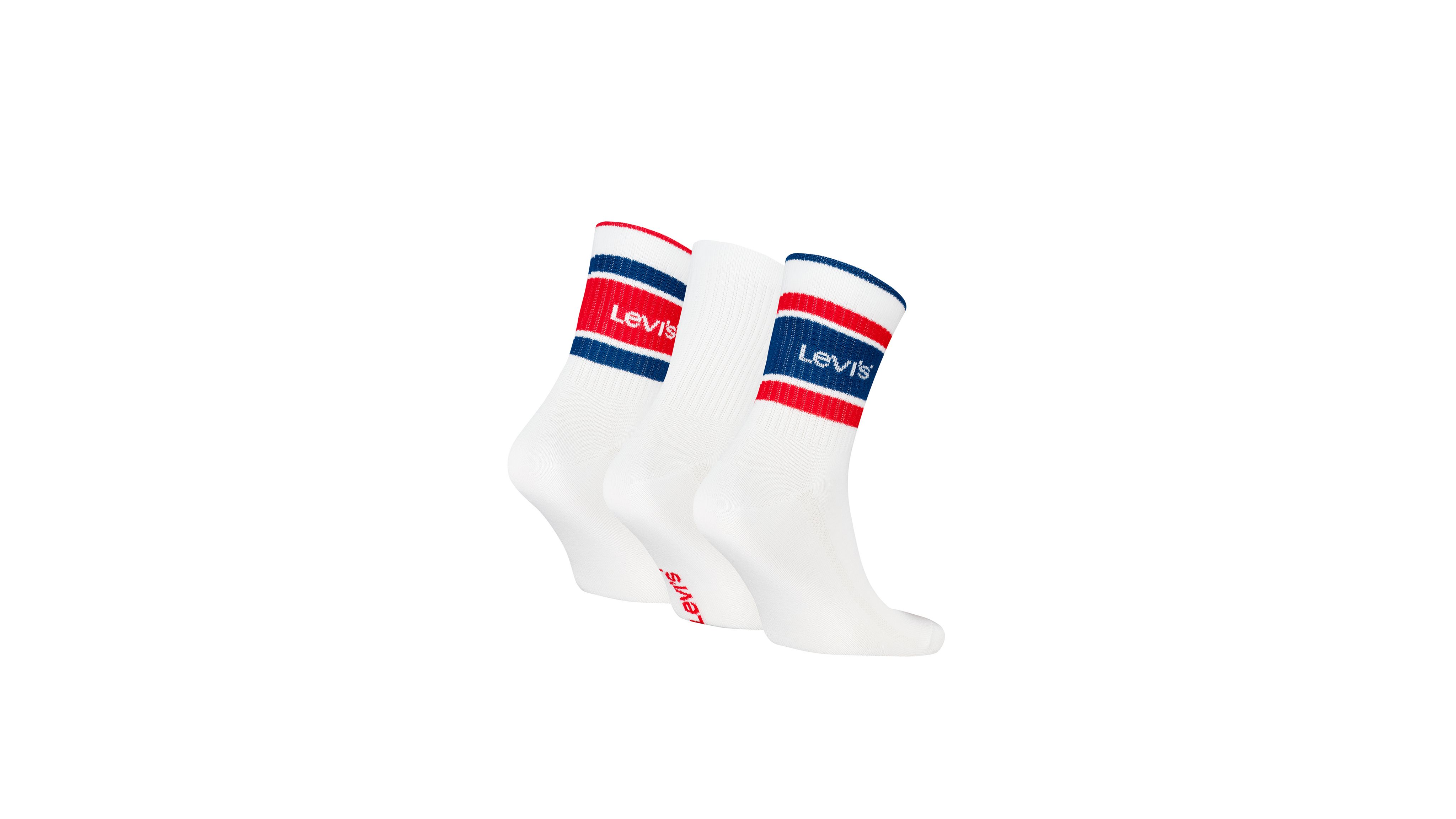 Levi's® Chaussettes basses sport rayures - Lot de 3 2