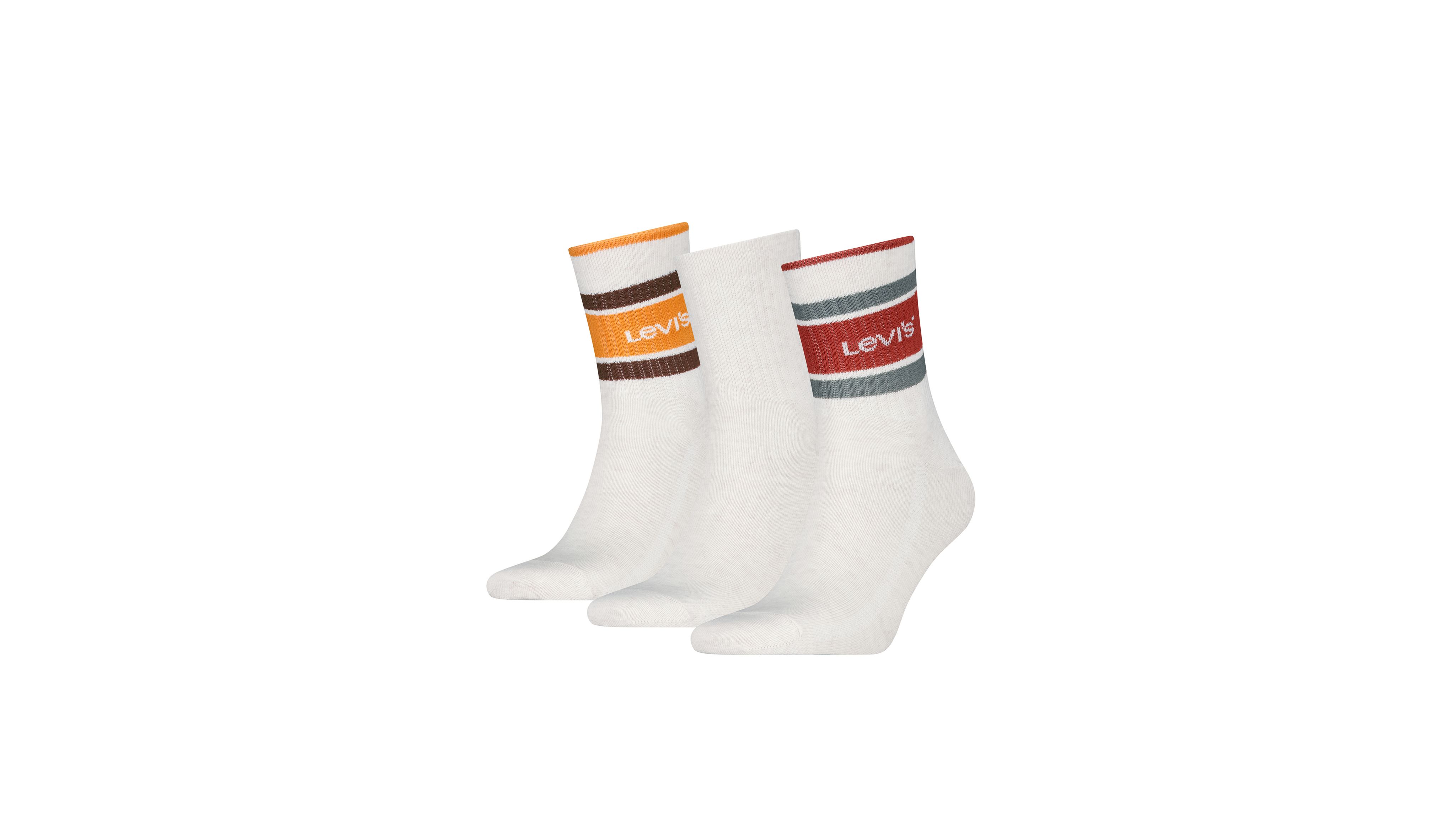 Levi's® Short Cut Sport Stripe Socks – 3-pak 1