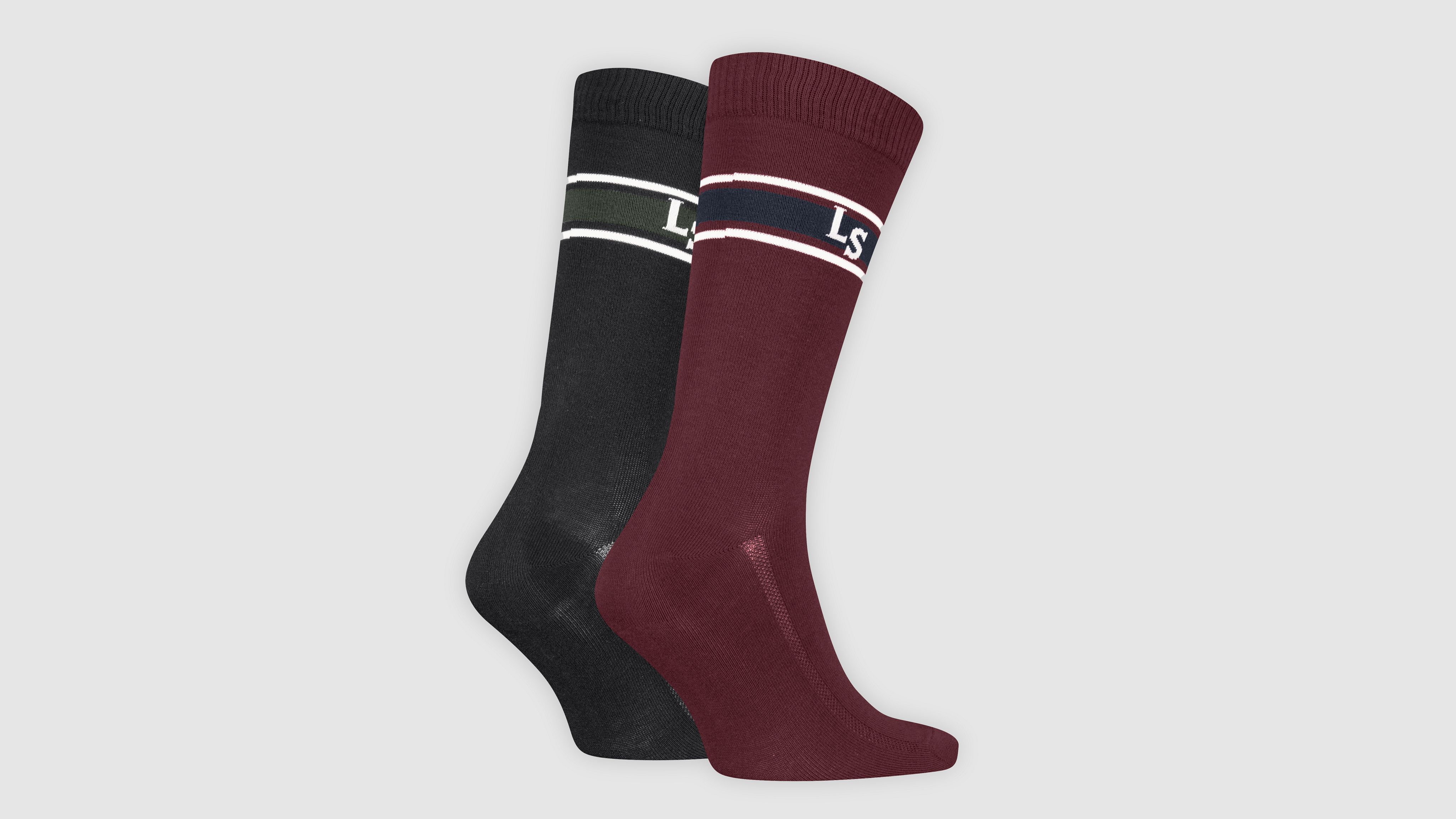 Regularne skarpety Levi's® z logo – 2 szt. 2