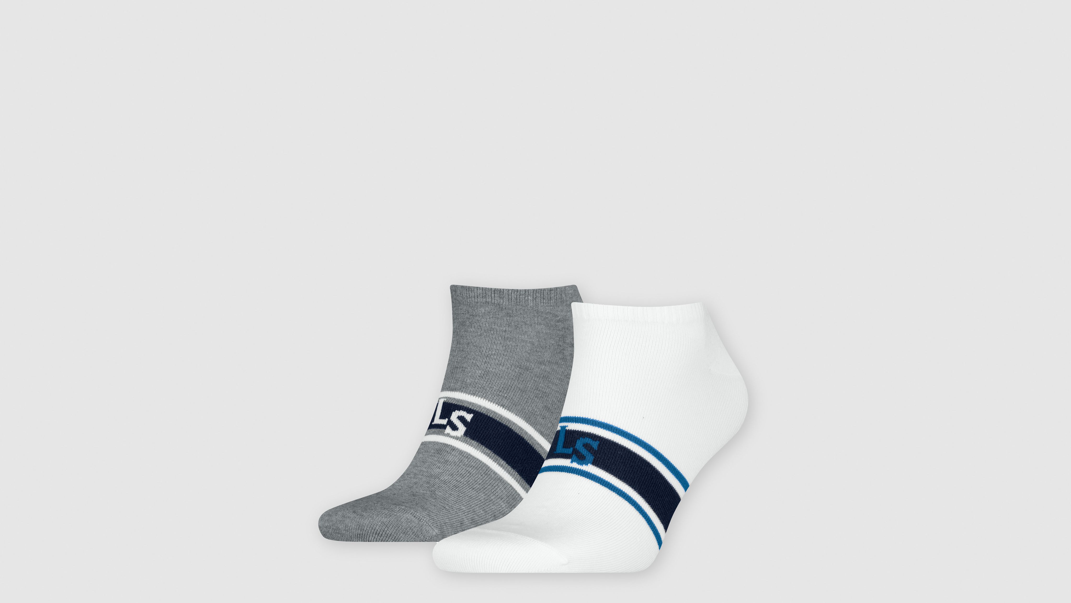 Calcetines bajos Levi's® con logo: paquete de&nbsp;2 1