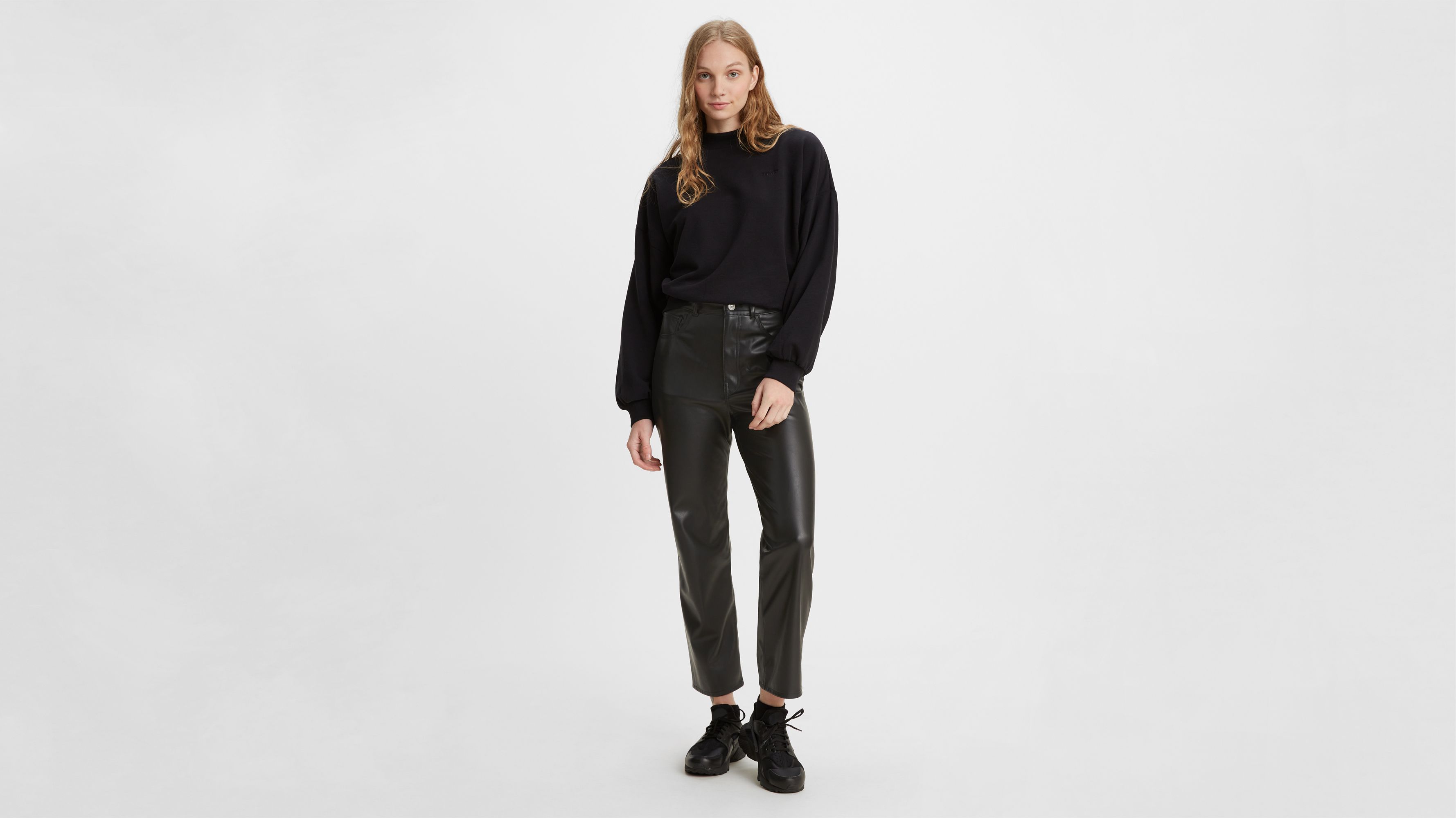 Actualizar 63+ imagen levi’s faux leather pants