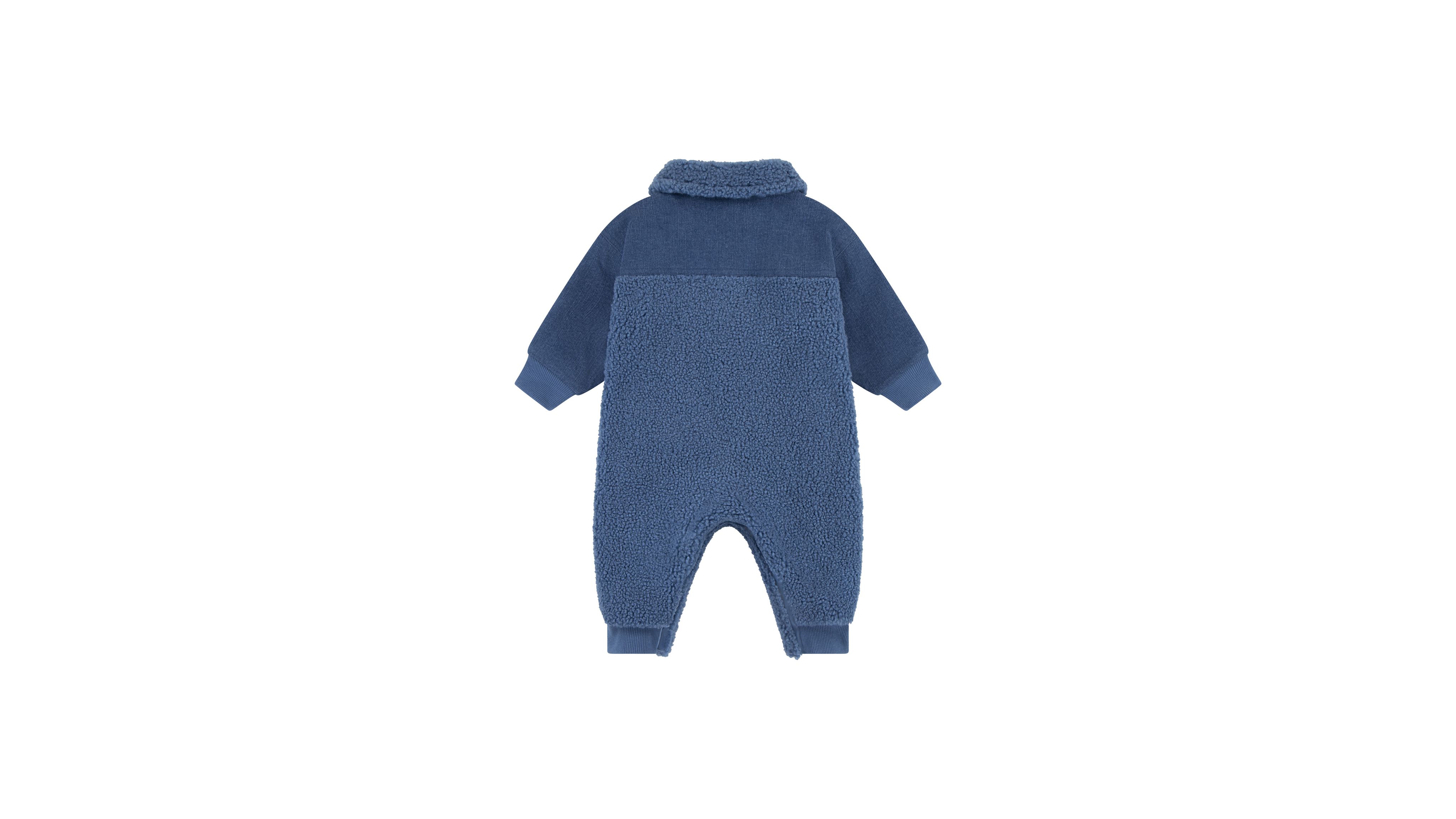 Denim Sherpa Coveralls Baby 12M-24M 2