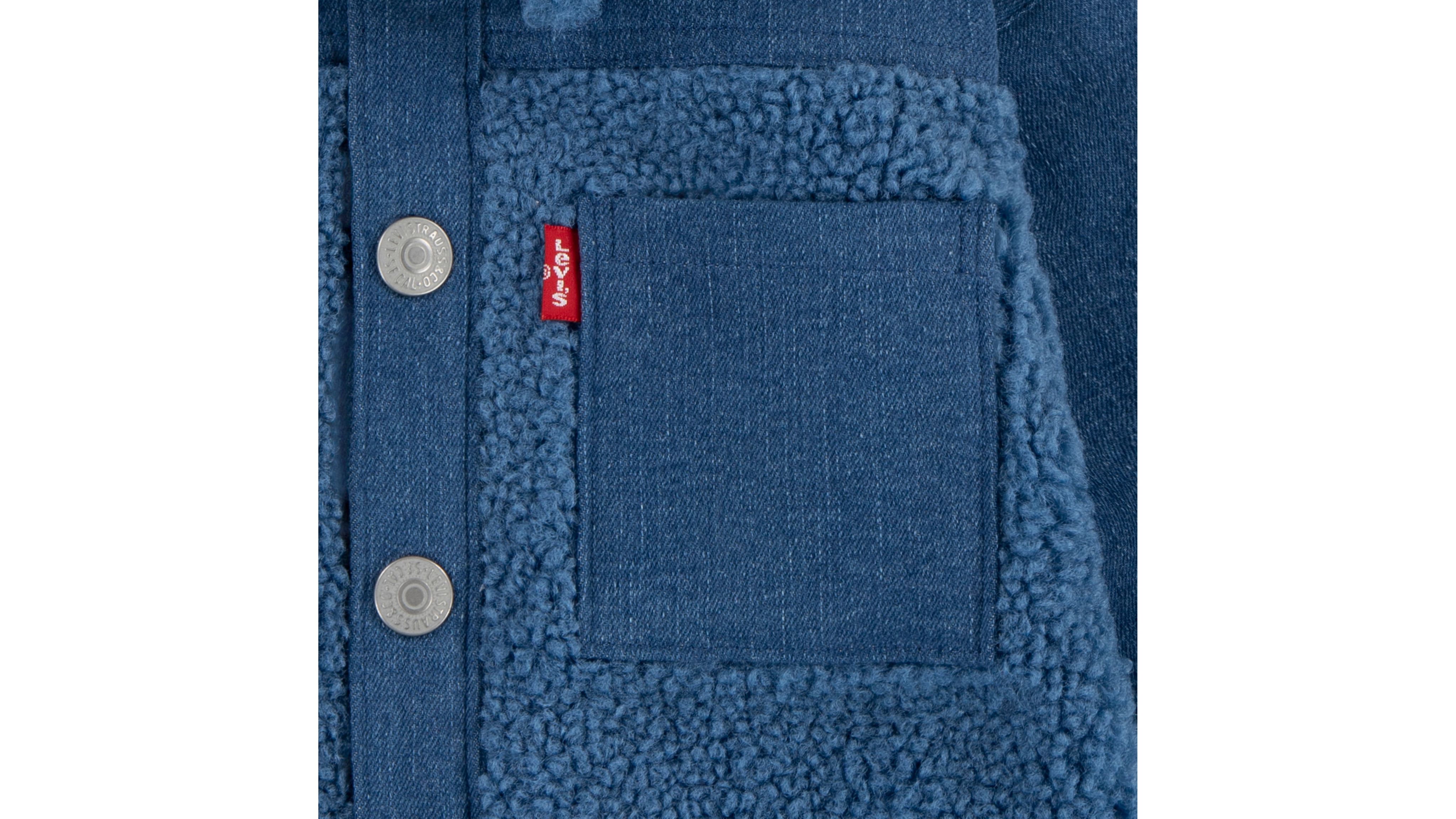 Denim Sherpa Coveralls Baby 12M-24M 4