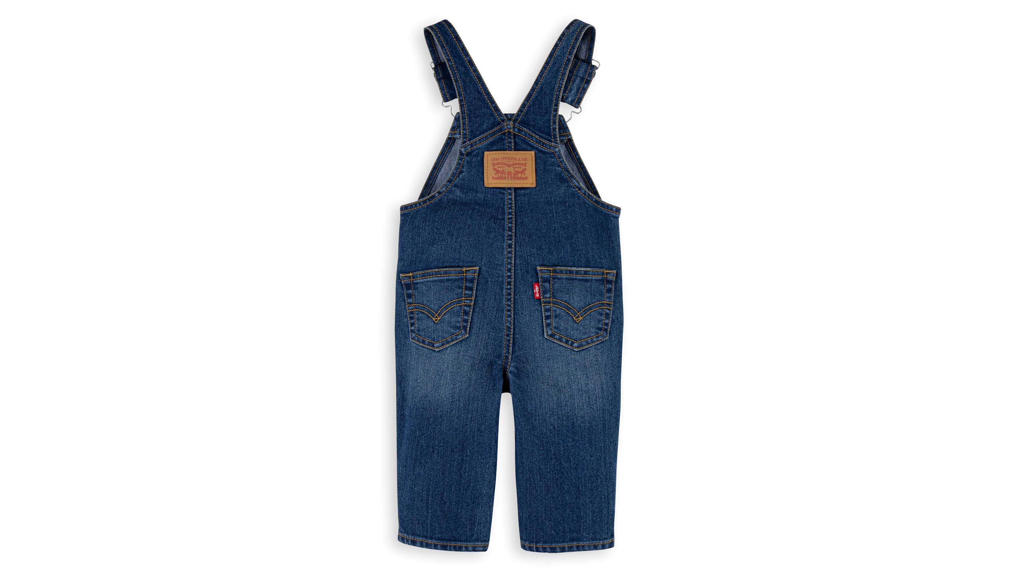 Baby Denim Overalls 12 24m Medium Wash Levi s US