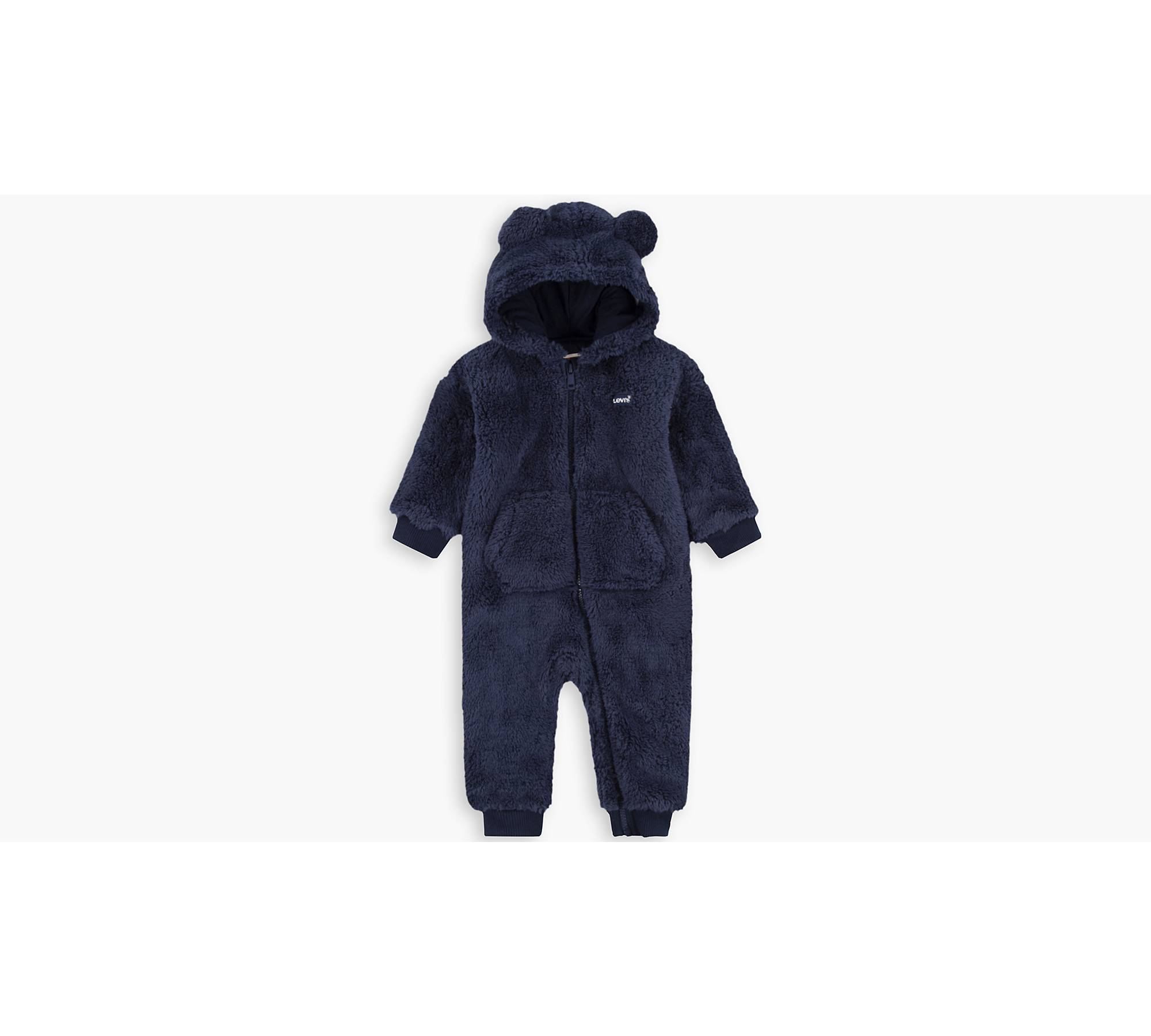 Sherpa Bear Coverall Baby 0-9M 1