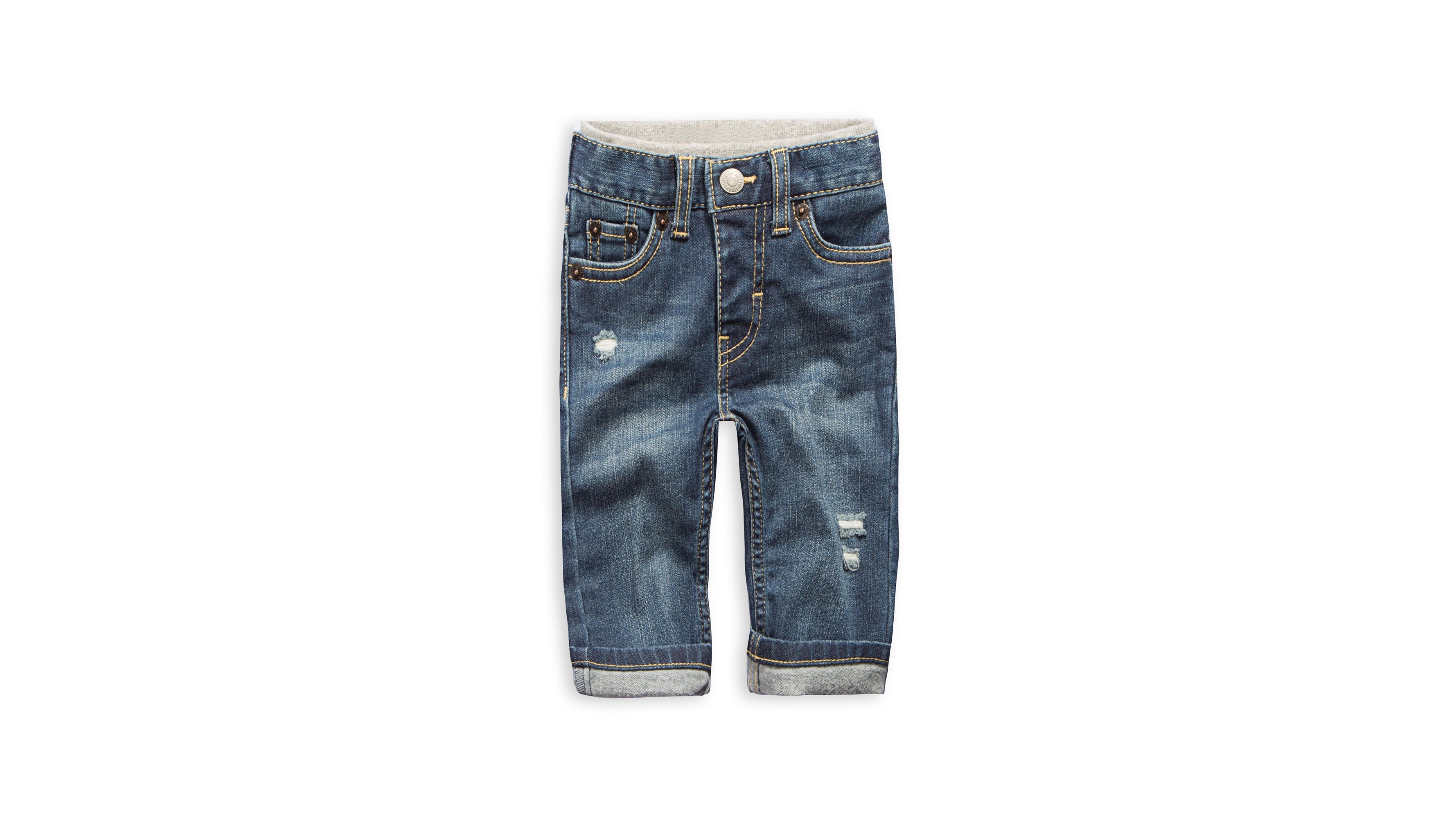 Boys Pants Boys Fashion Washed Jeans Pants 2-12 Years Old Kids Jeans Baby  Boy Jeans