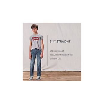 514™ Straight Fit Big Boys Jeans 8-20 4