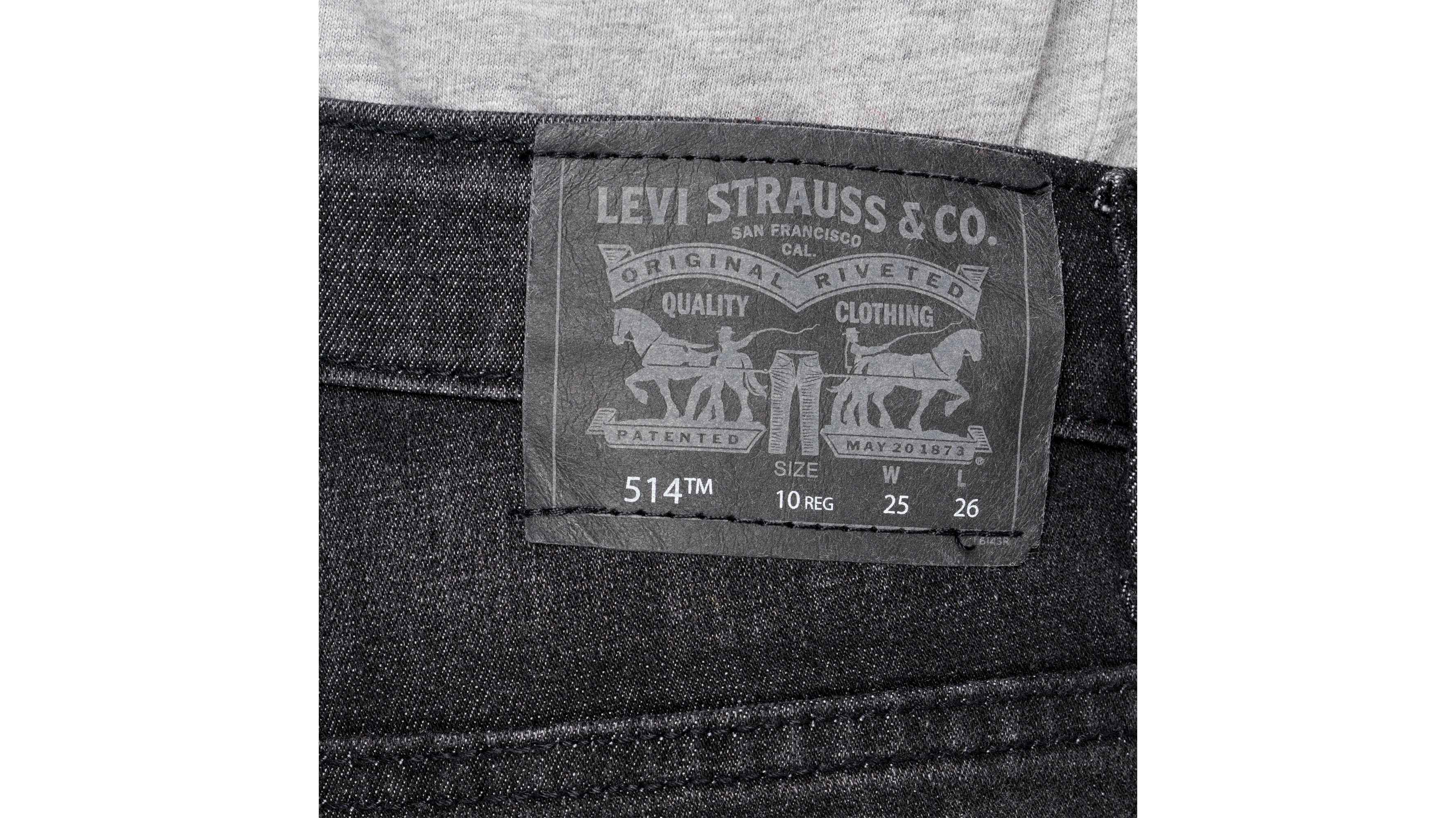 Levis 514 black label sales