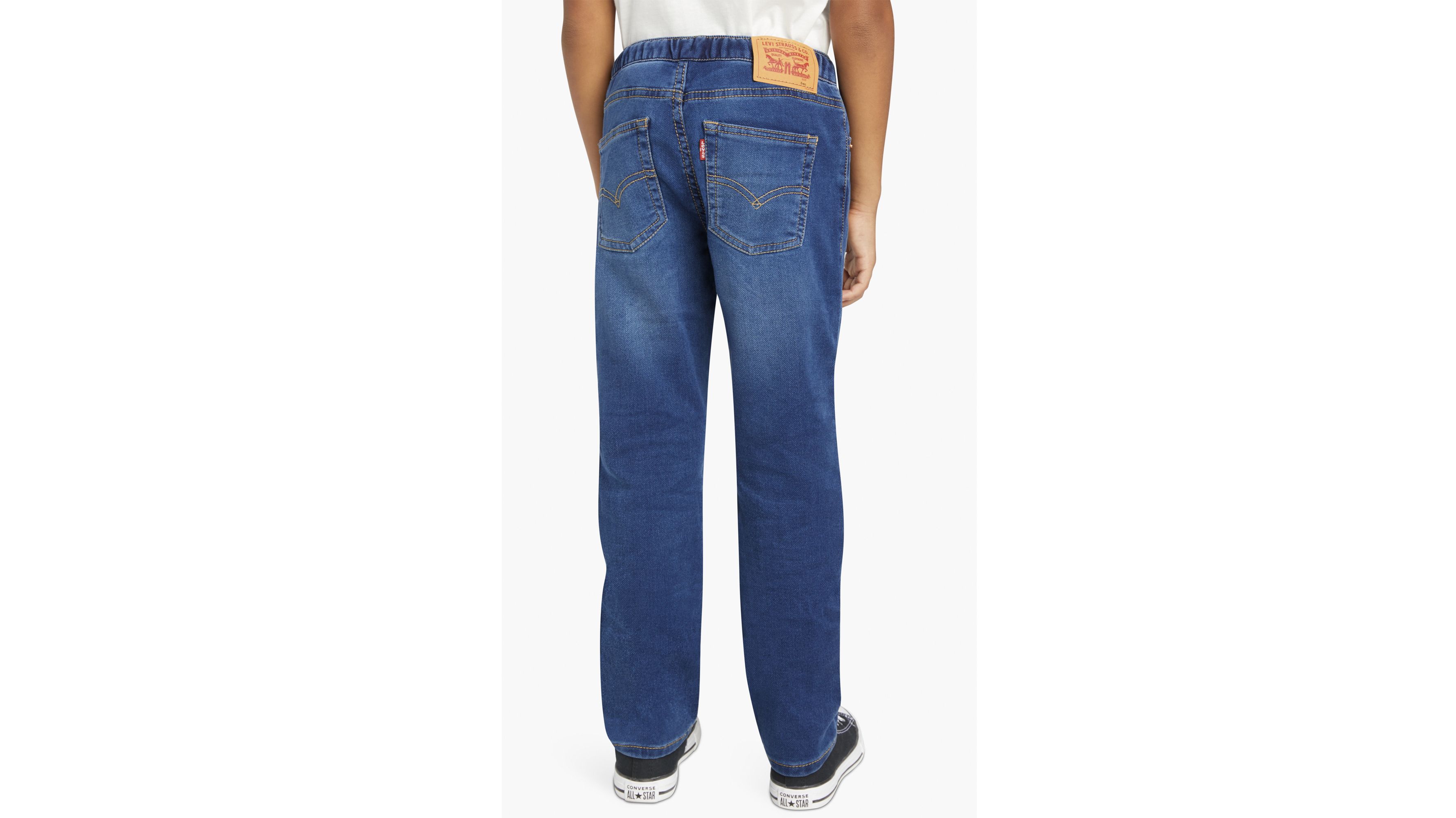 Levis Skinny Knit Pull On Pants Little Boys 4-6X 2