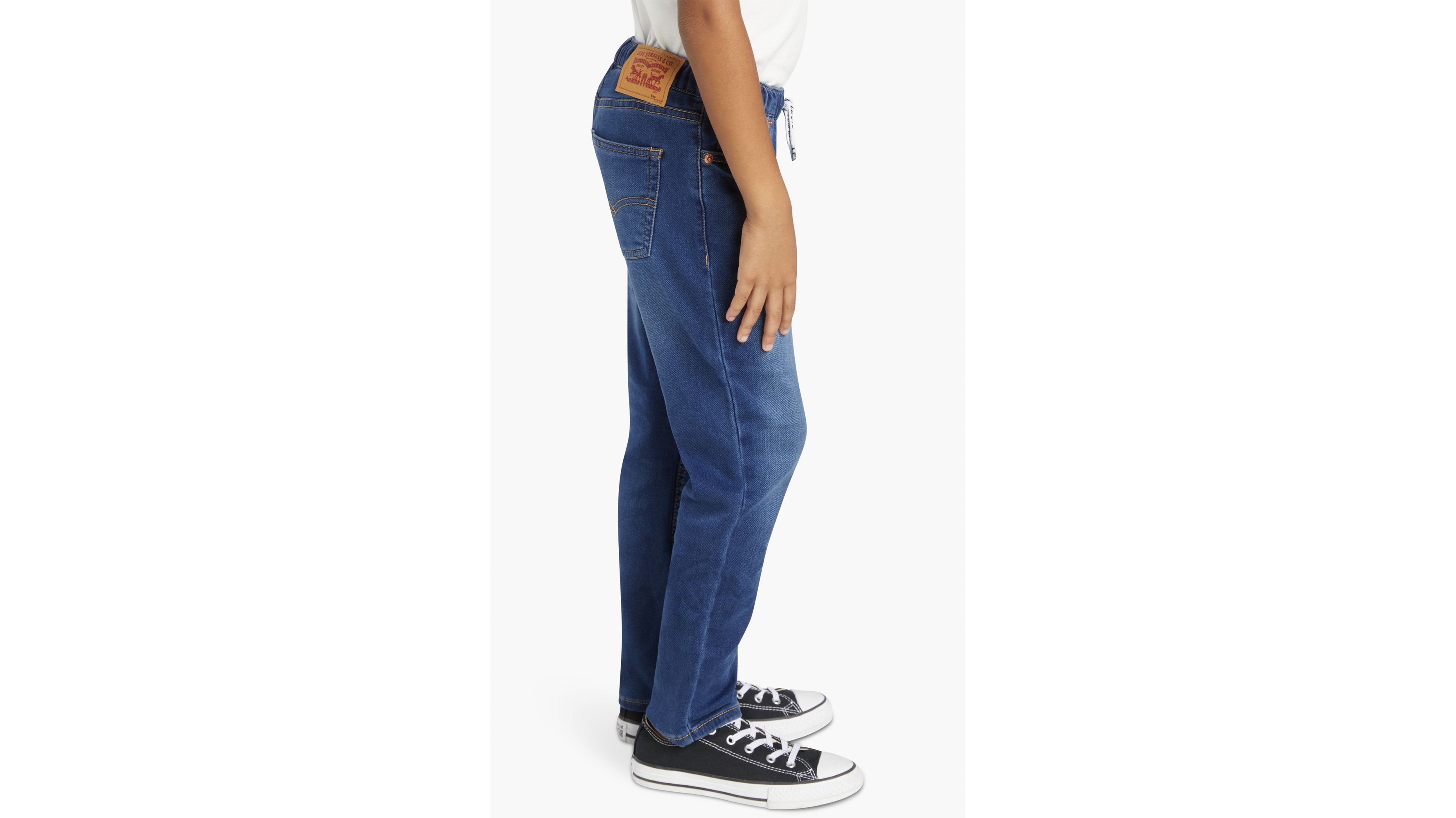 Levis Skinny Knit Pull On Pants Little Boys 4-6X 3
