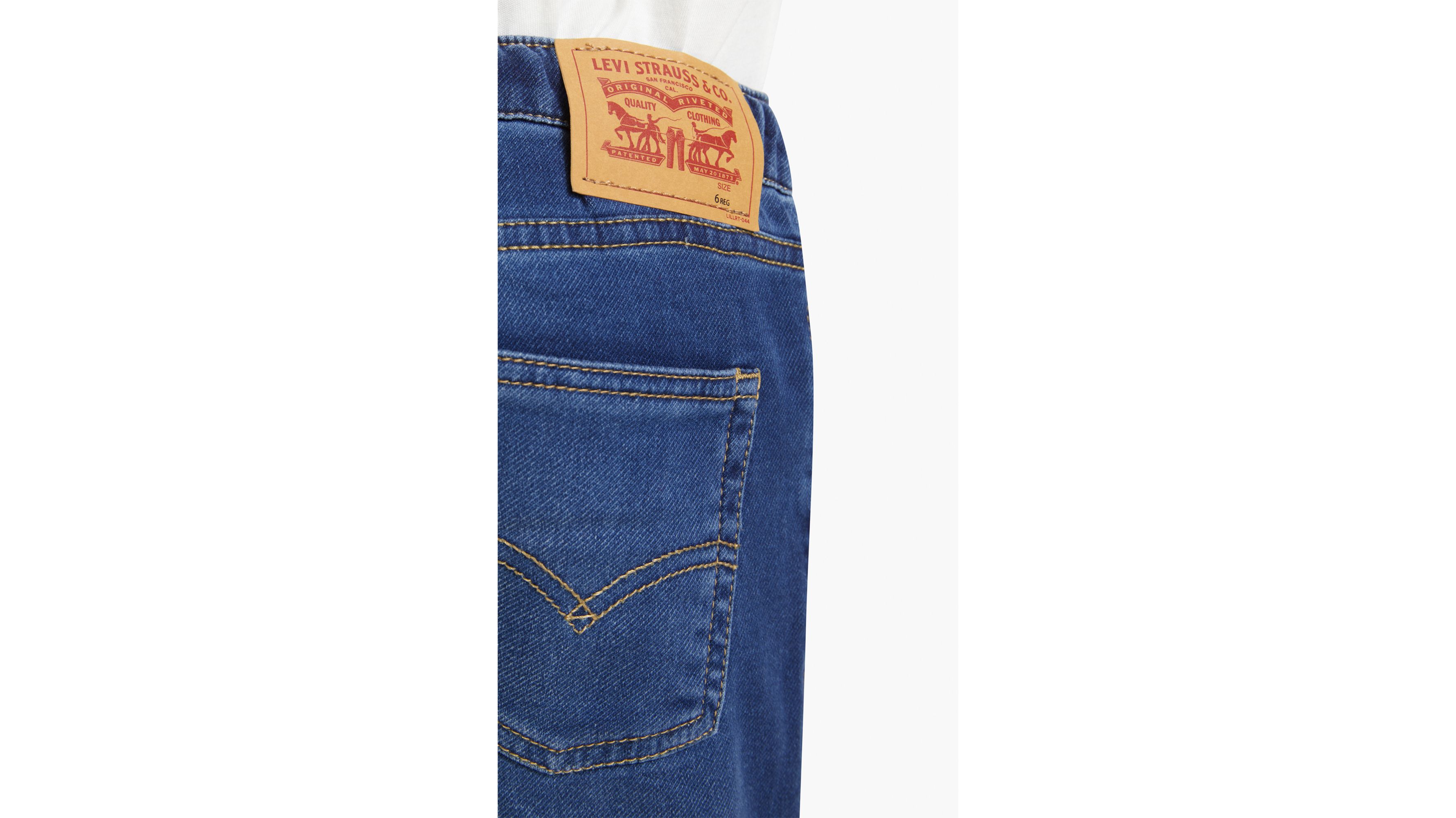 Levis Skinny Knit Pull On Pants Little Boys 4-6X 4