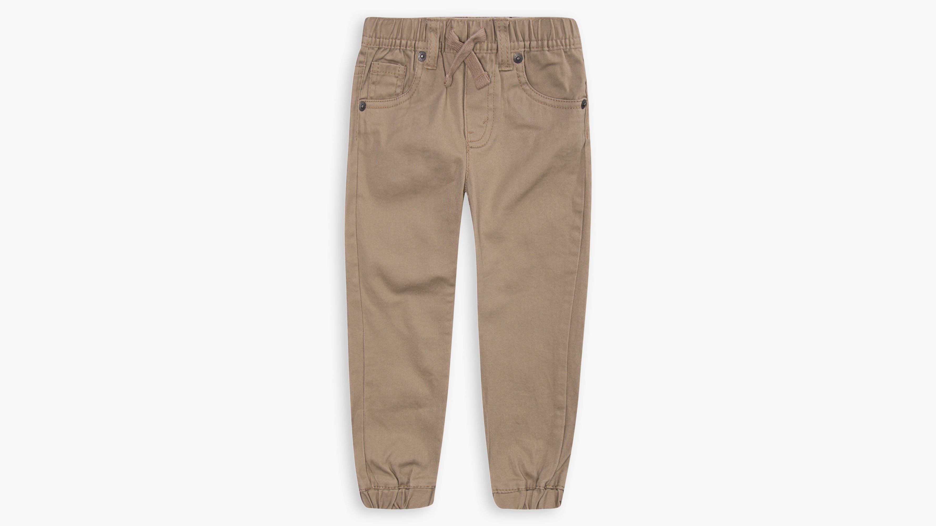 Twill Toddler Boys Joggers 2t-4t 