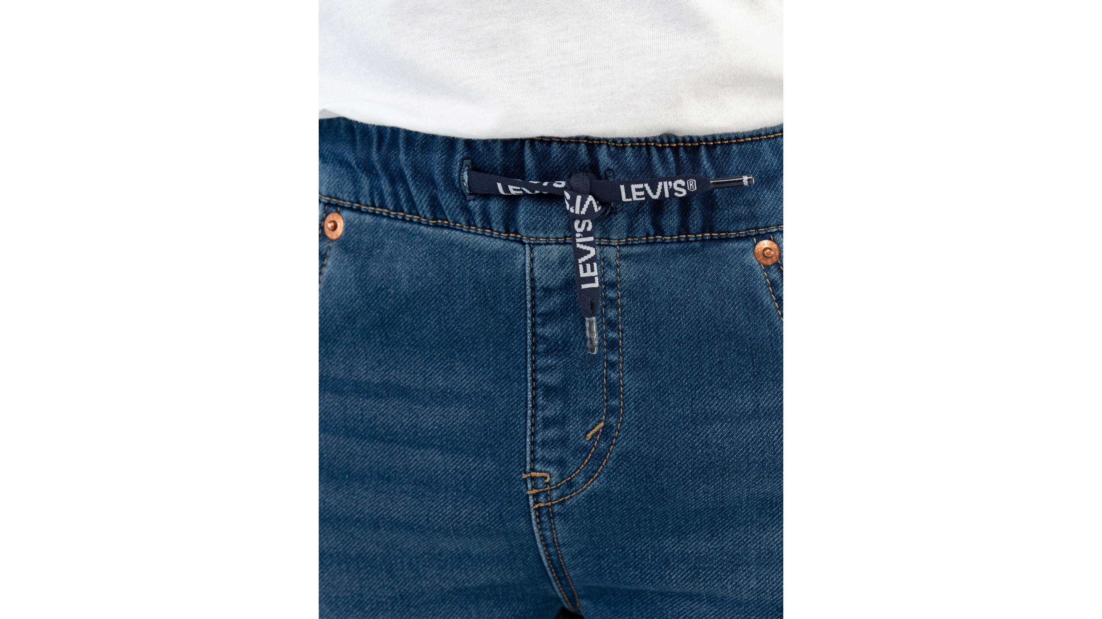 Levi's Pull On Skinny Big Boys Pants 8-20 12 In Blue
