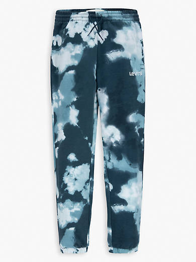 Big Boys Relaxed Tie Dye Joggers S-xl - Blue | Levi's® US
