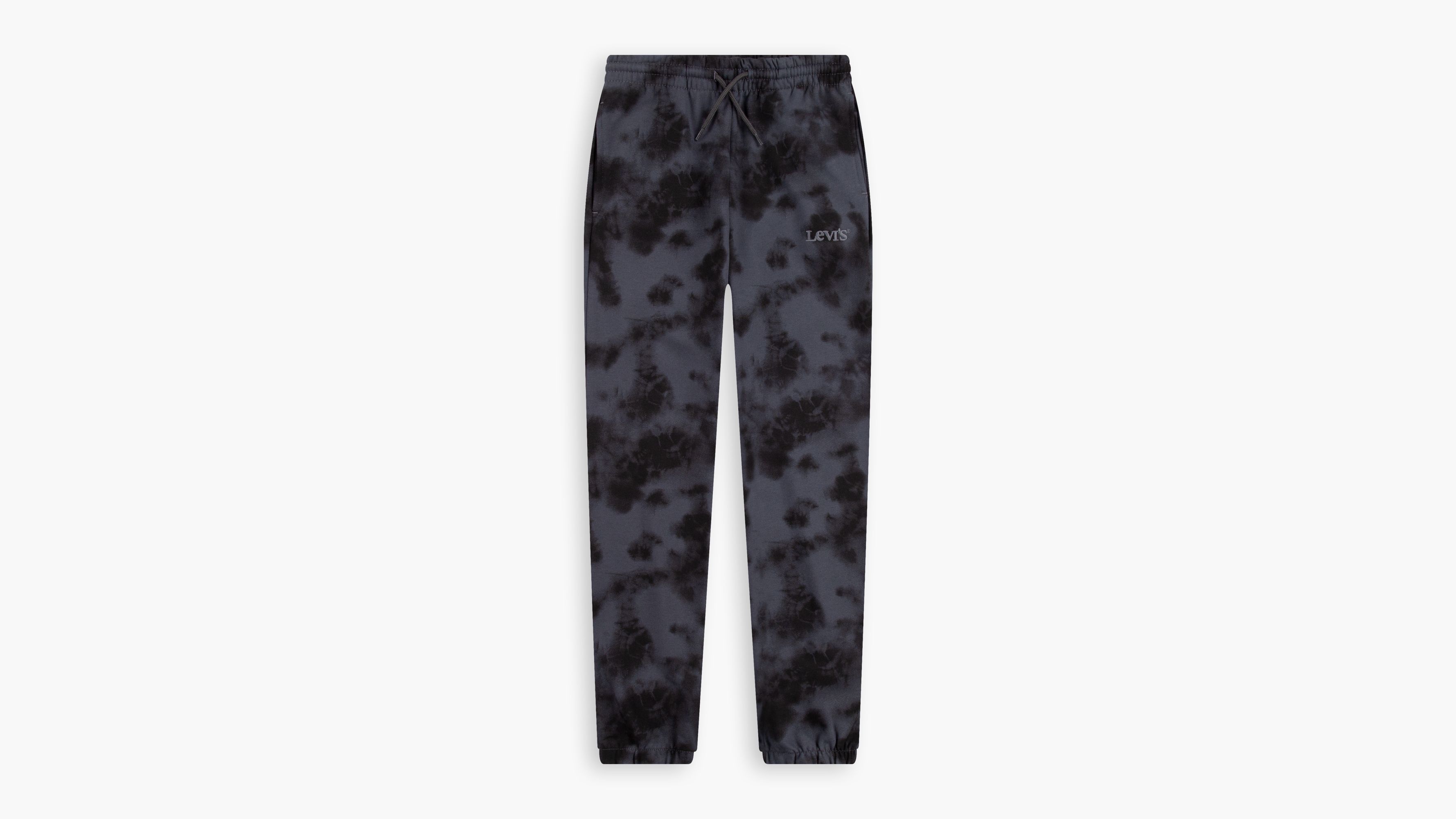 Big Boys Relaxed Tie Dye Joggers S-xl - Grey