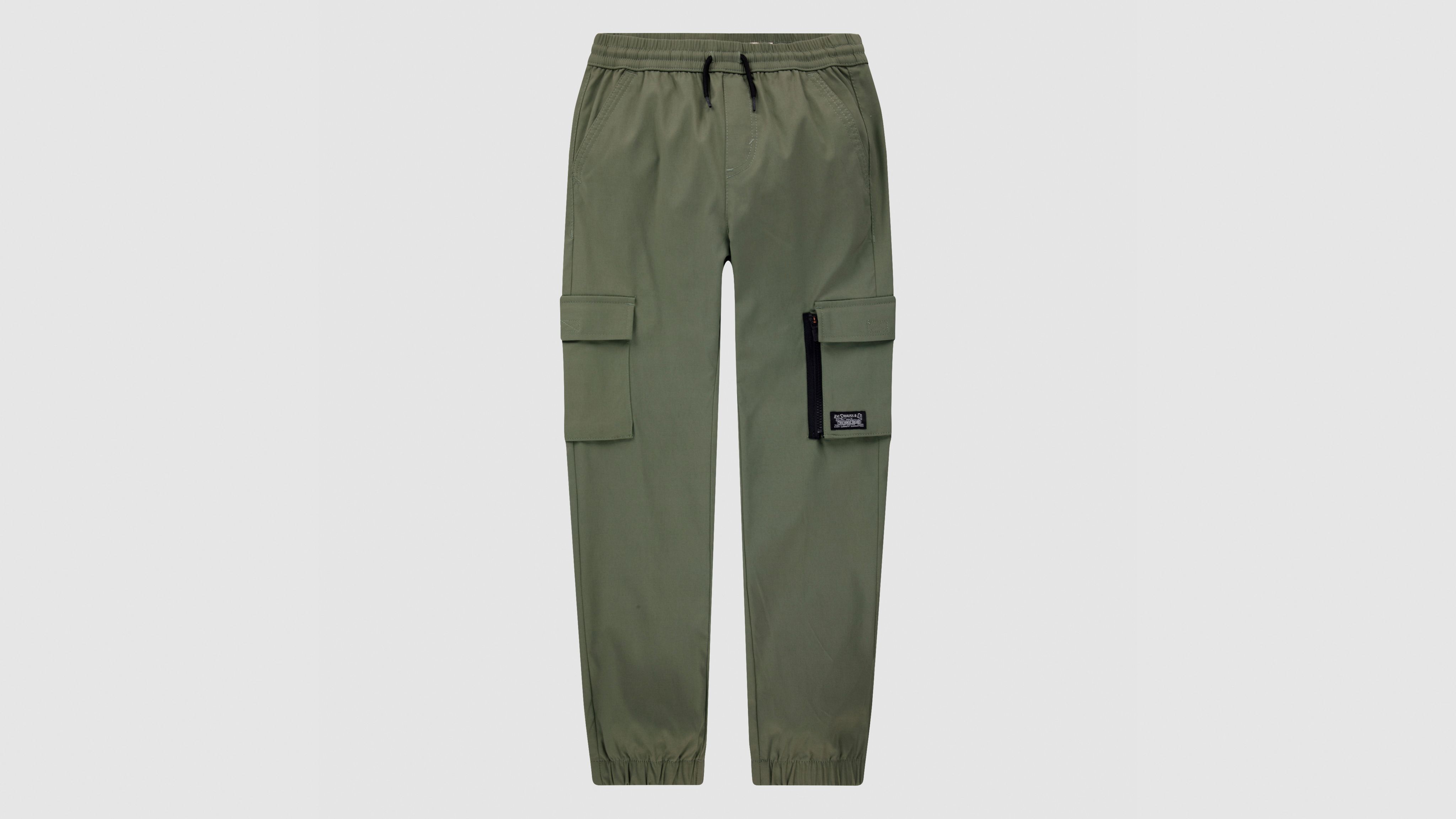 Levi's Everyday Cargo Pull On Joggers Big Boys S-xl Pants Xl In Green