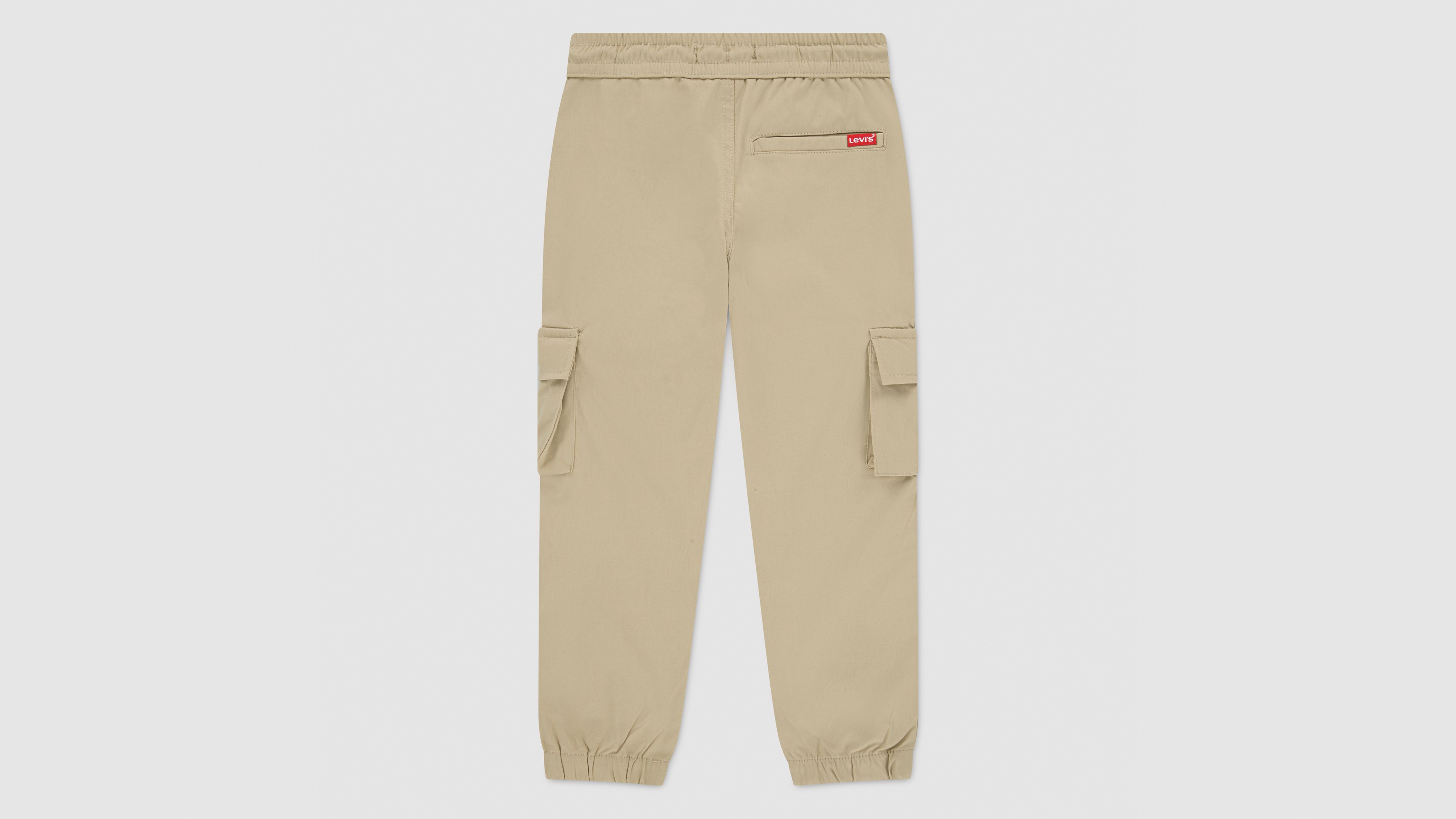 Levi's Levis Everyday Cargo Pull On Joggers Little Boys 4-6x Pants 7 In Neutral