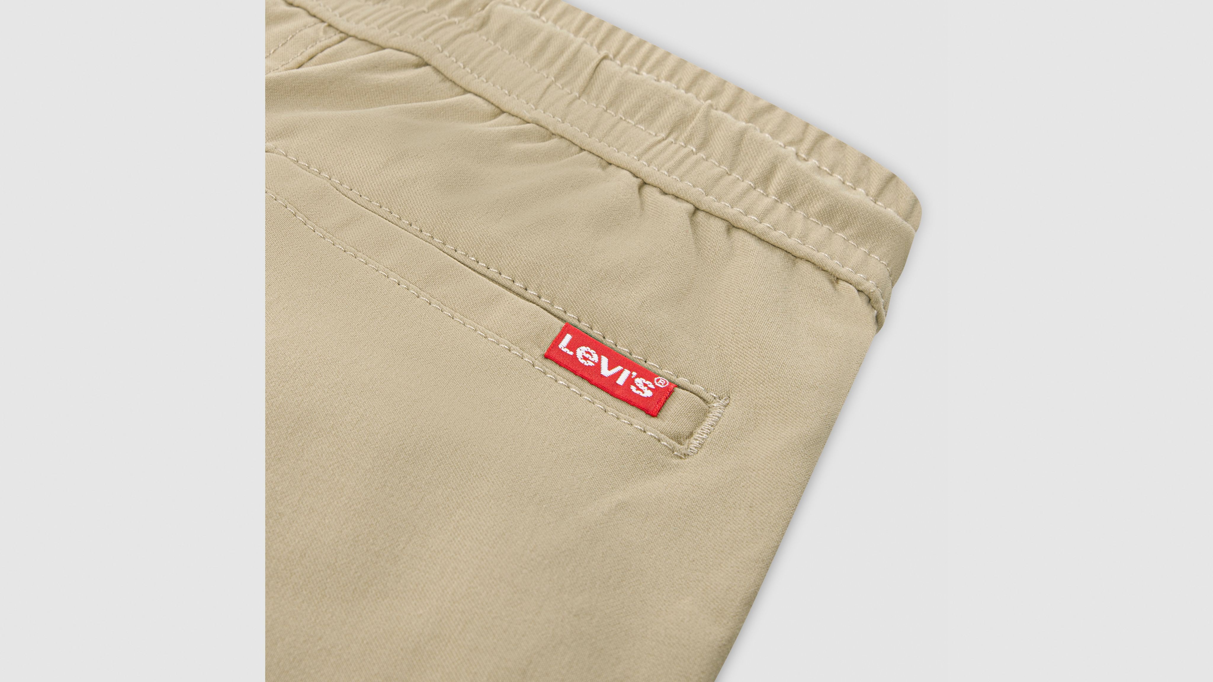 Levi's Levis Everyday Cargo Pull On Joggers Little Boys 4-6x Pants 7 In Neutral