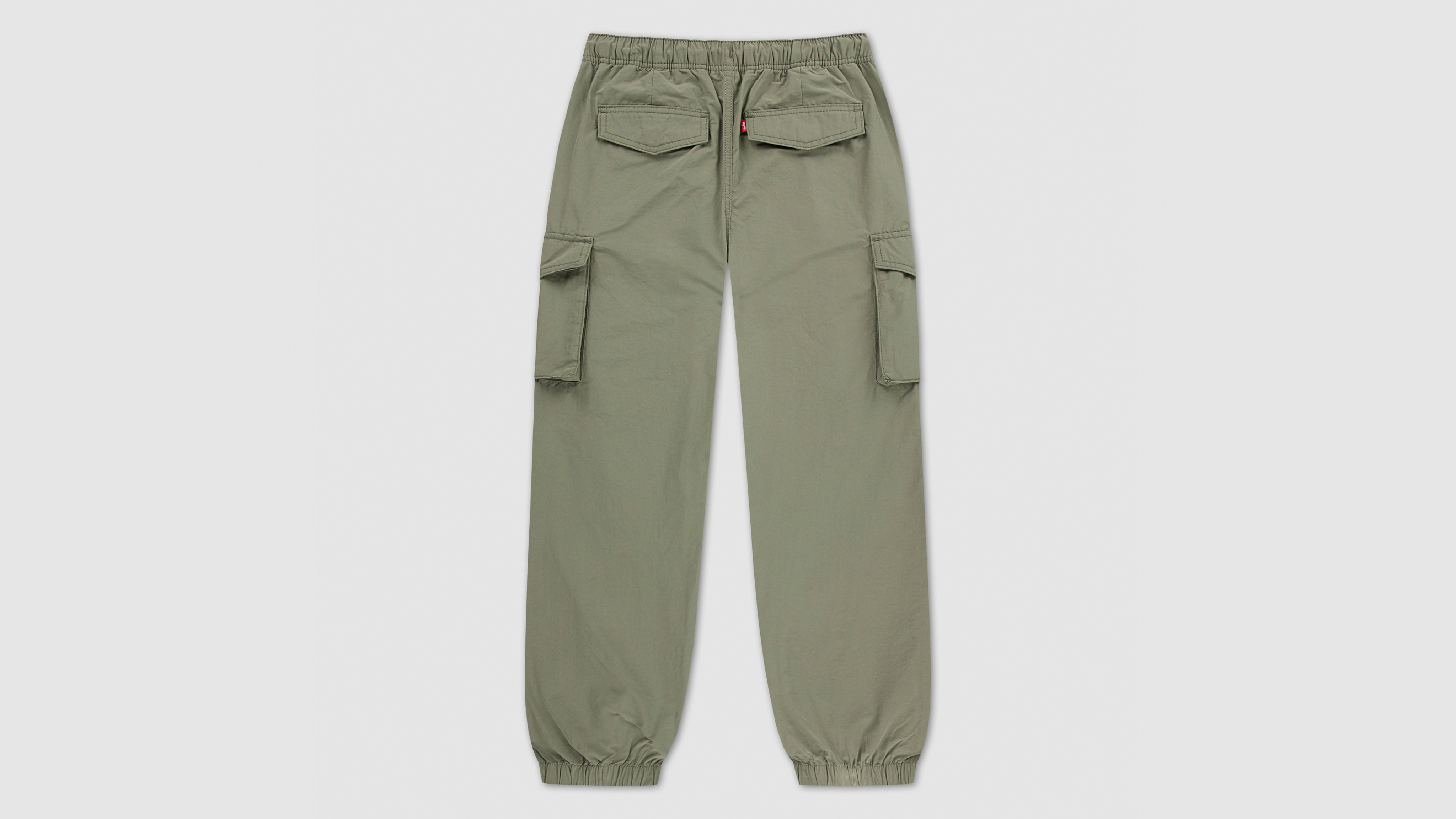 Levi's Baggy Cargo Joggers Big Boys S-xl Pants Xl In Green