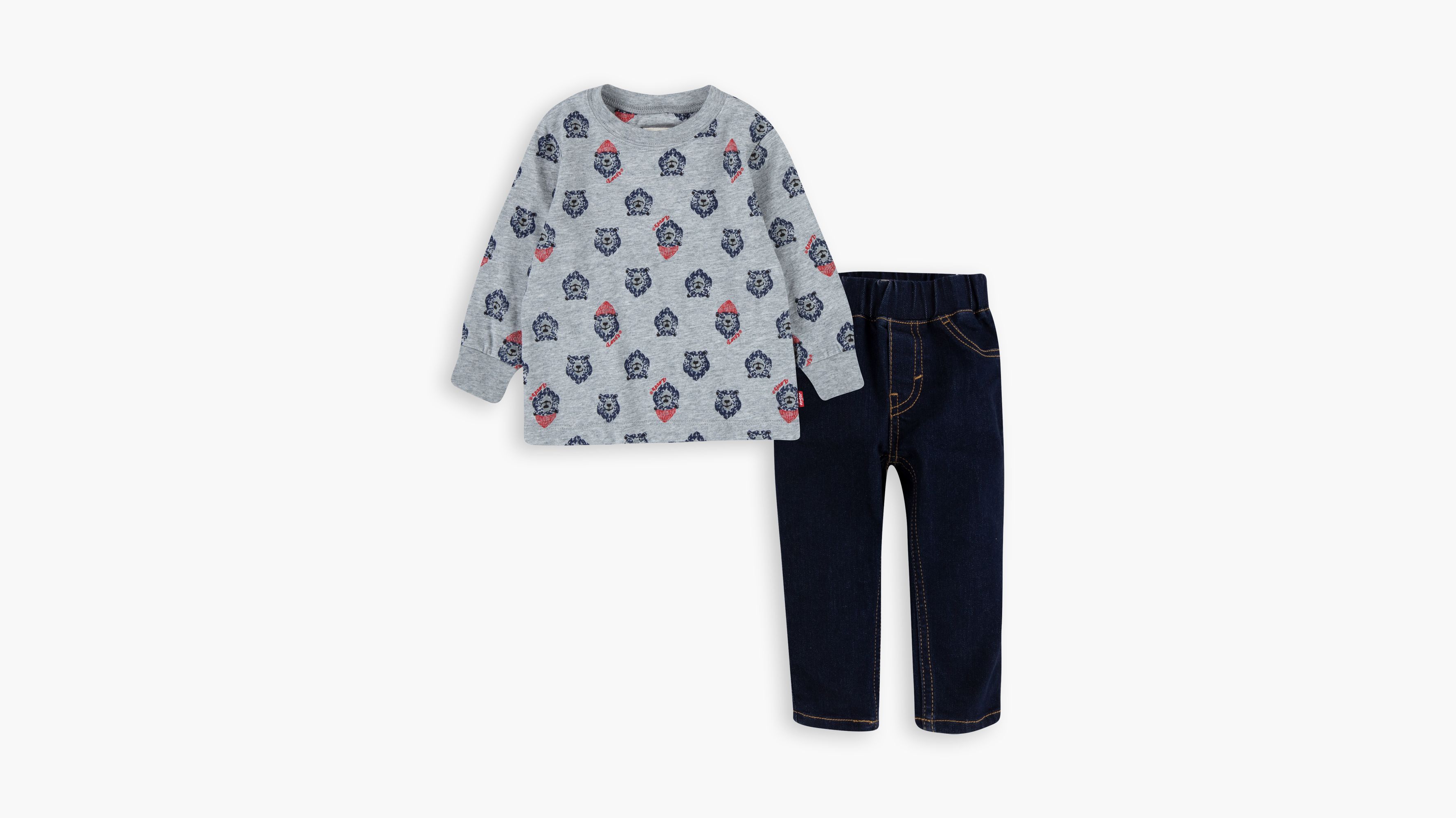 Baby Boys T-Shirt and Jeans Set 12-24 Mos 1