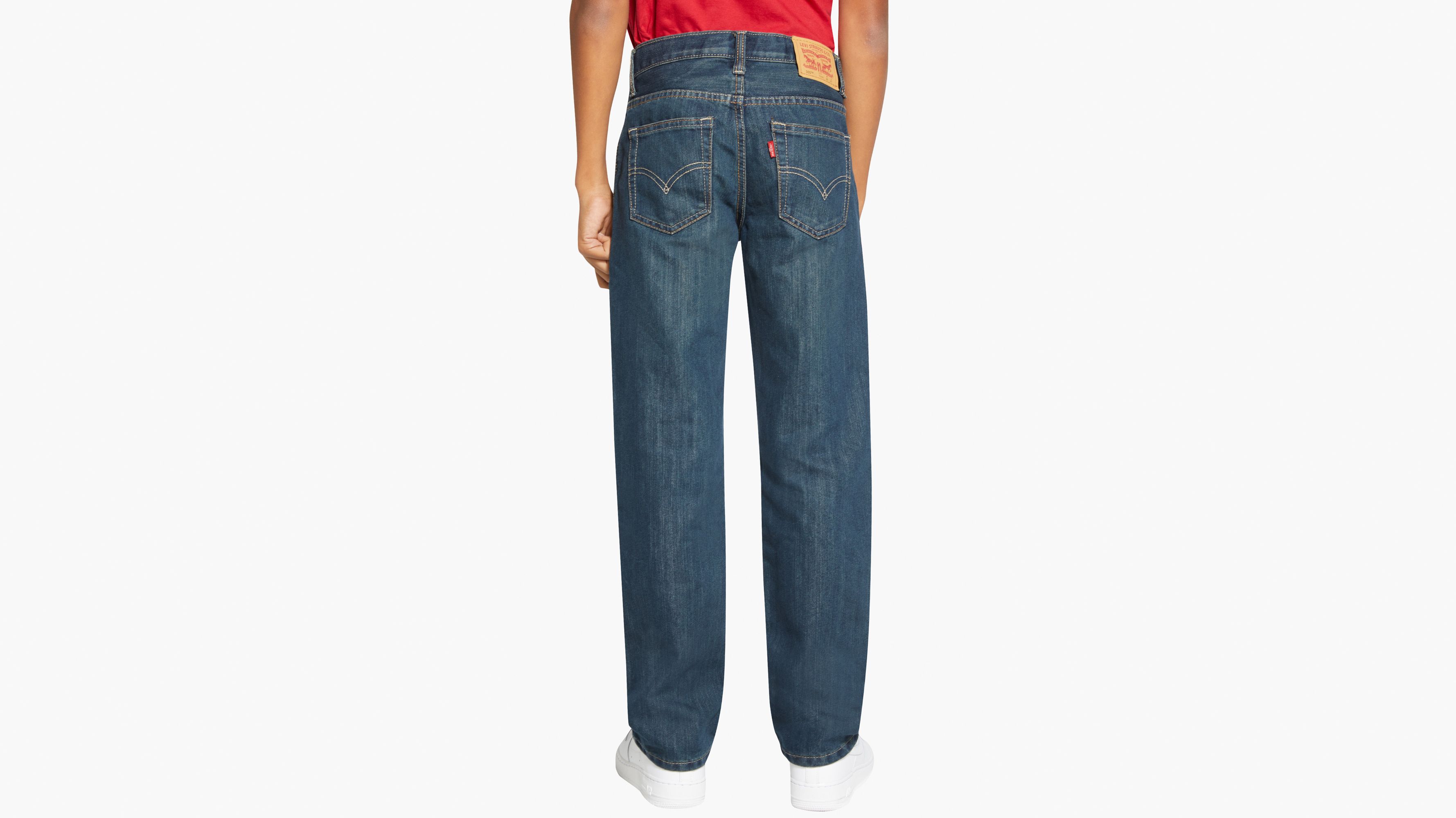 505™ Regular Fit Big Boys Jeans 8-20 - Medium Wash