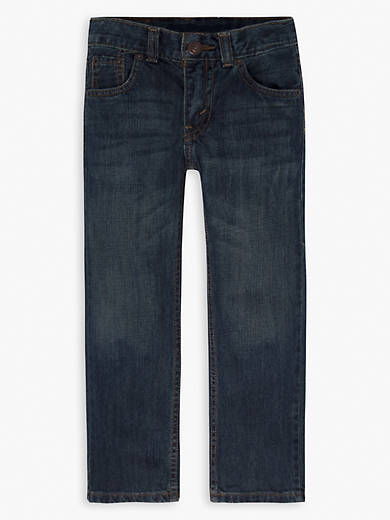 505™ Regular Fit Little Boys Jeans 4-7x - Dark Wash | Levi's® US