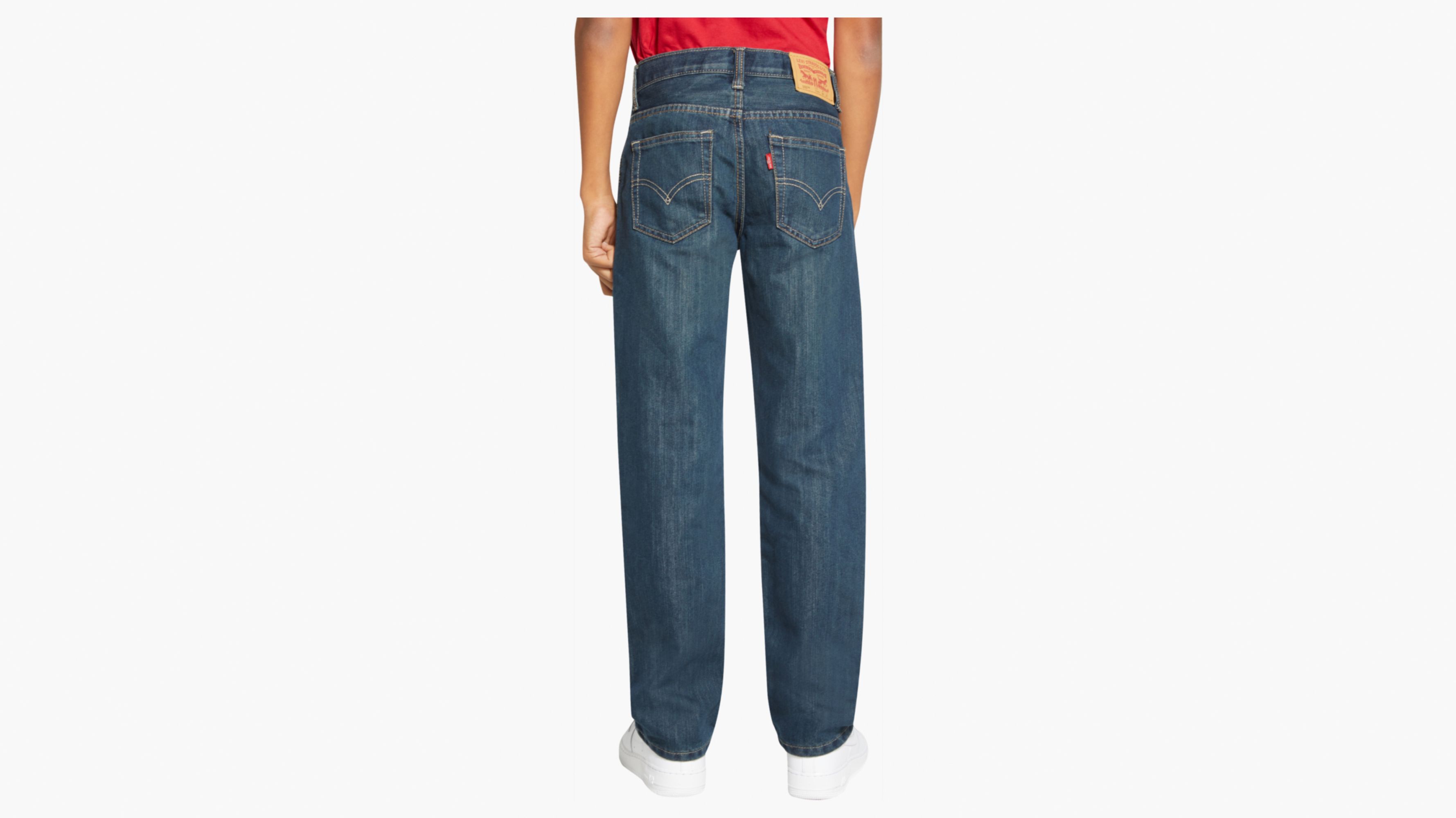 505™ Regular Fit Husky Big Boys Jeans 8-20 - Medium Wash | Levi's® US