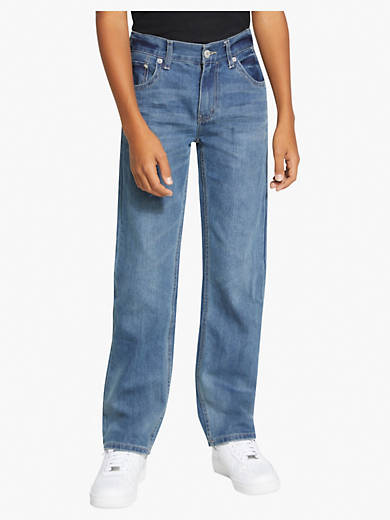 505™ Regular Fit Husky Big Boys Jeans 8-20 - Light Wash | Levi's® US