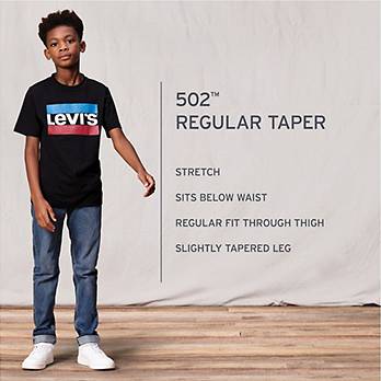 502™ Husky Taper Fit Big Boys Jeans 8-20 8