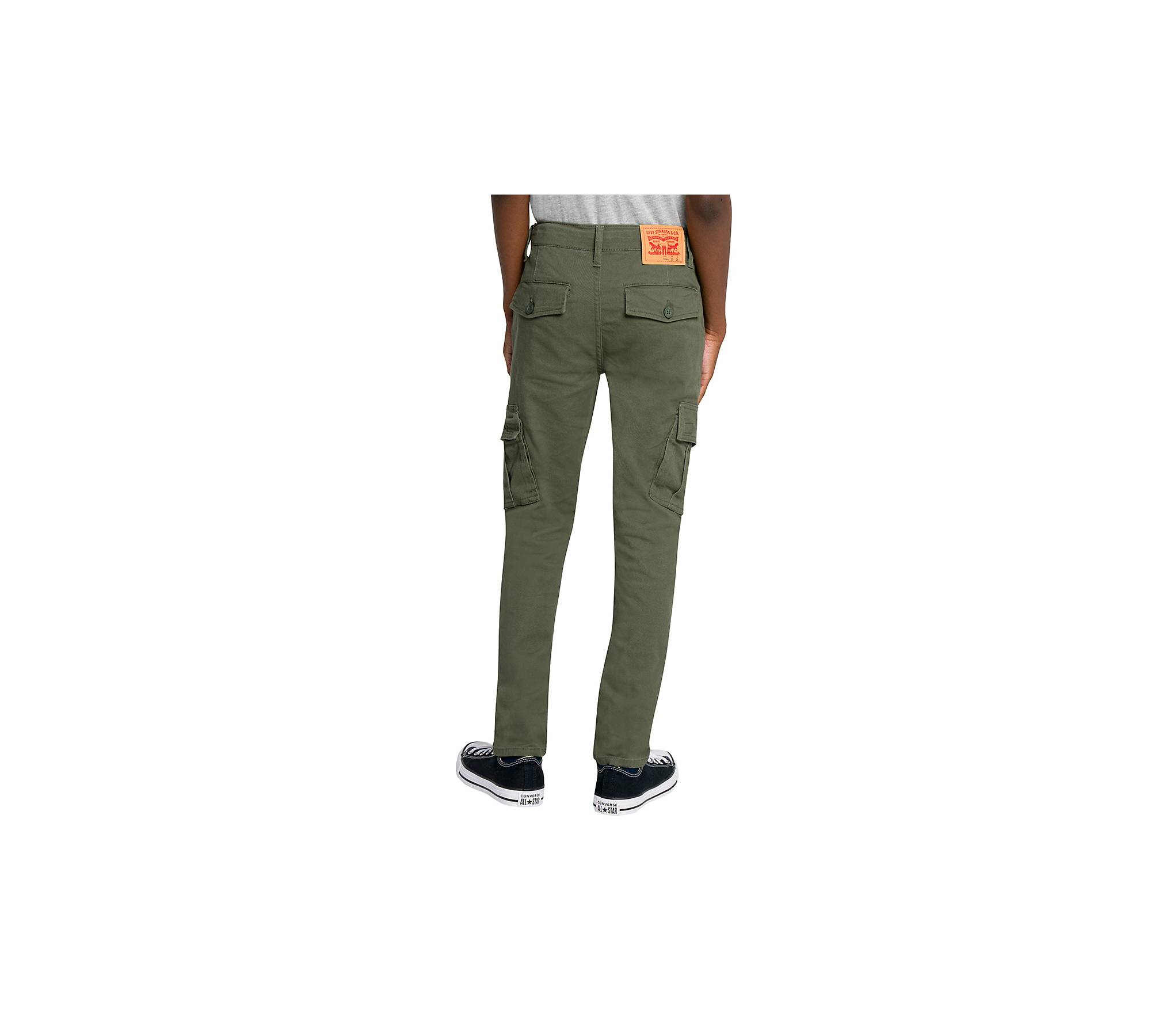 Slim Taper Fit Xx Big Boys Chino Cargo Pants 8-20 - Green | Levi's® US