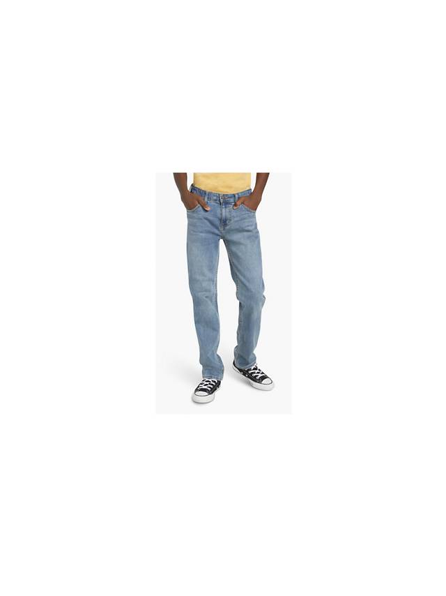 551™ Z Authentic Straight Jeans Big Boys 8-20 - Medium Wash 