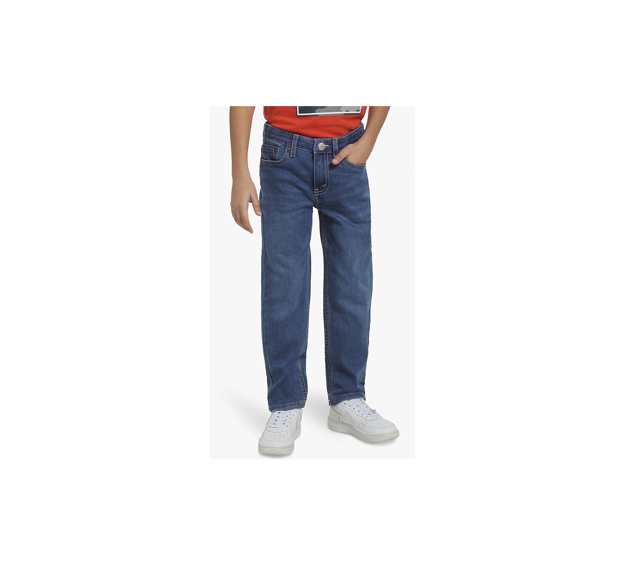 Carman Tapered Jeans For Tall Men Classic Mid Blue