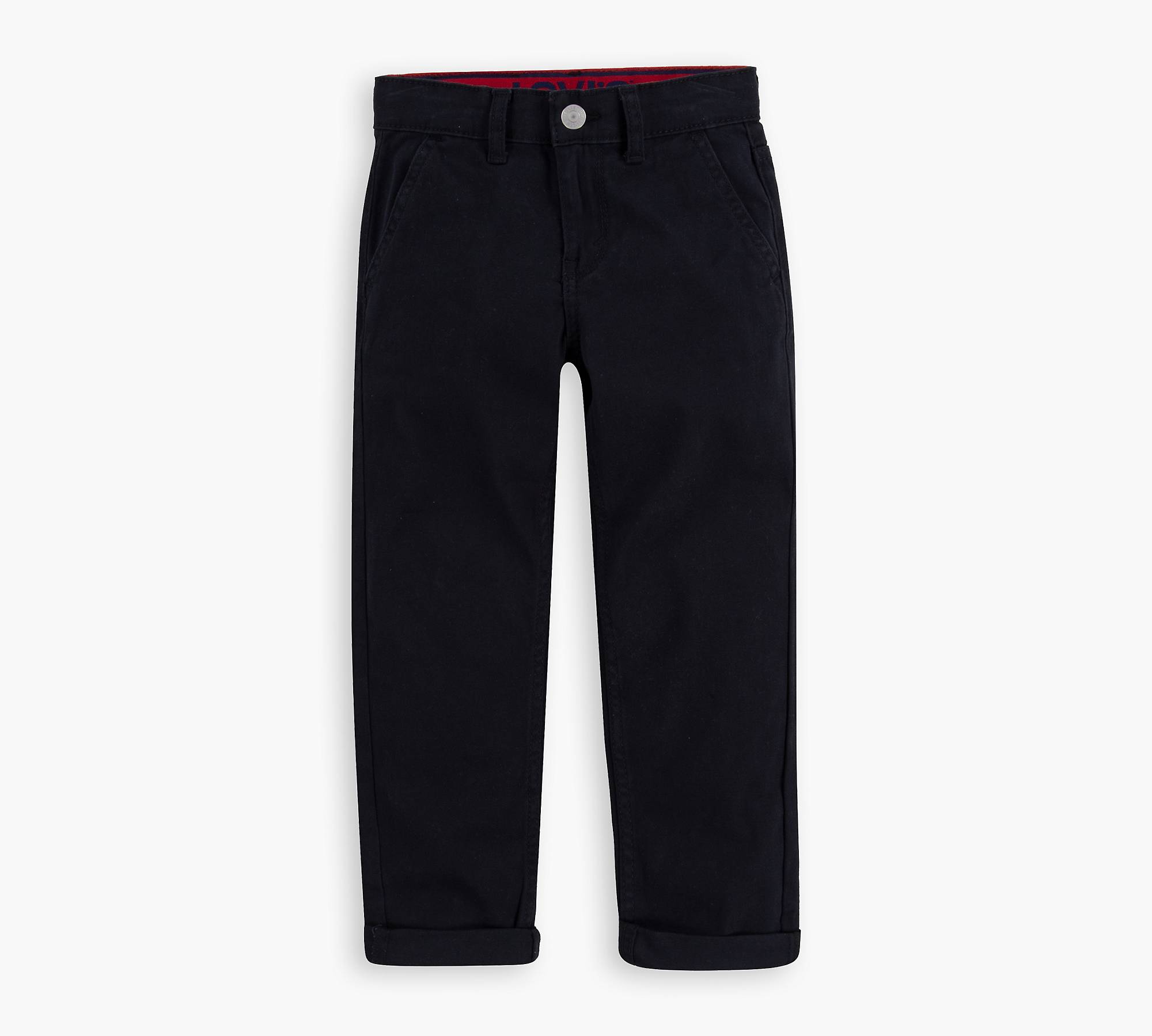 502™ Taper Fit Little Boys Chino Pants 4-7x - Black | Levi's® US