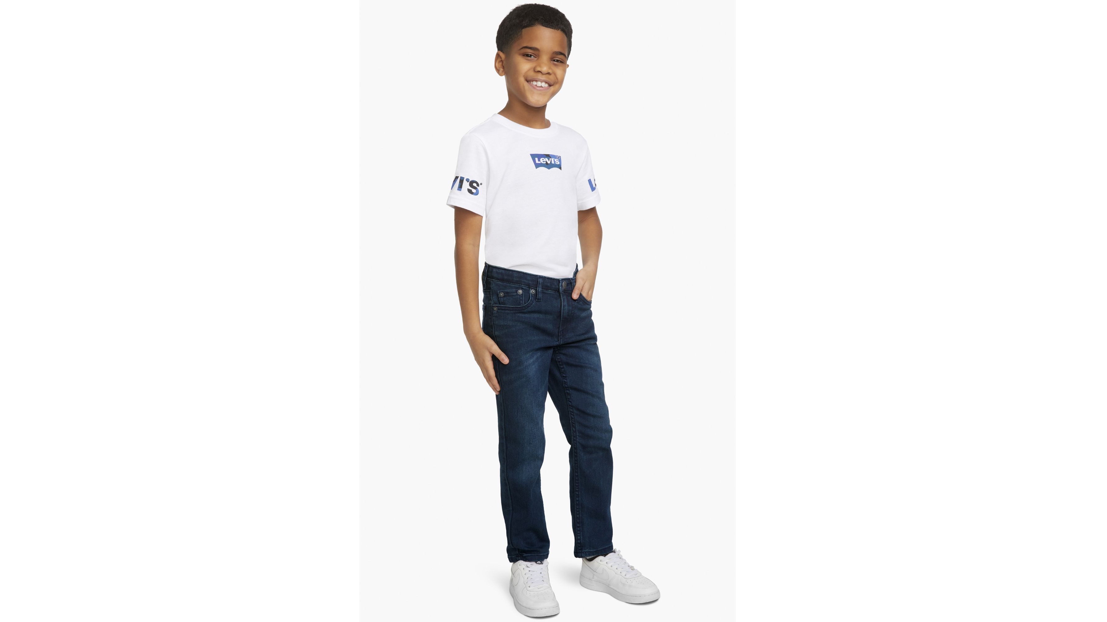 Levi's 502 Taper Fit Strong Performance Jeans Little Boys 4-7x 4 In Sharkley