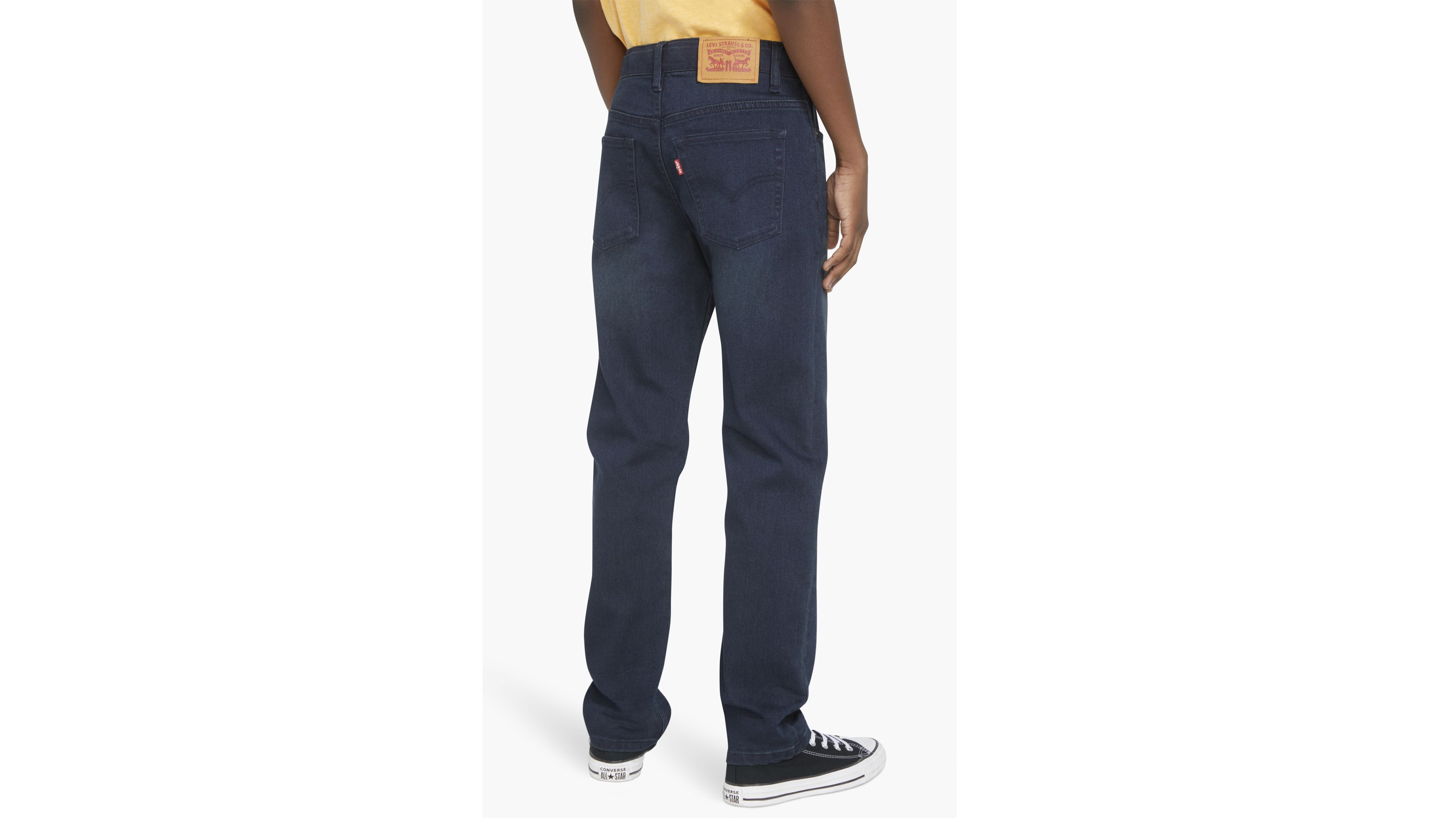 502™ Taper Fit Strong Performance Big Boys Jeans 820 Dark Wash