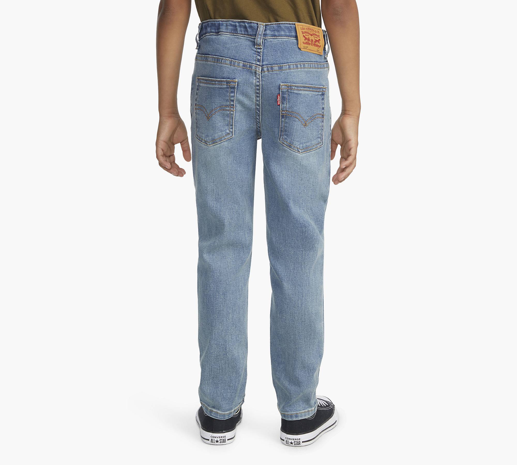 512™ Slim Taper Performance Little Boys Jeans 4-7x - Medium Wash | Levi ...
