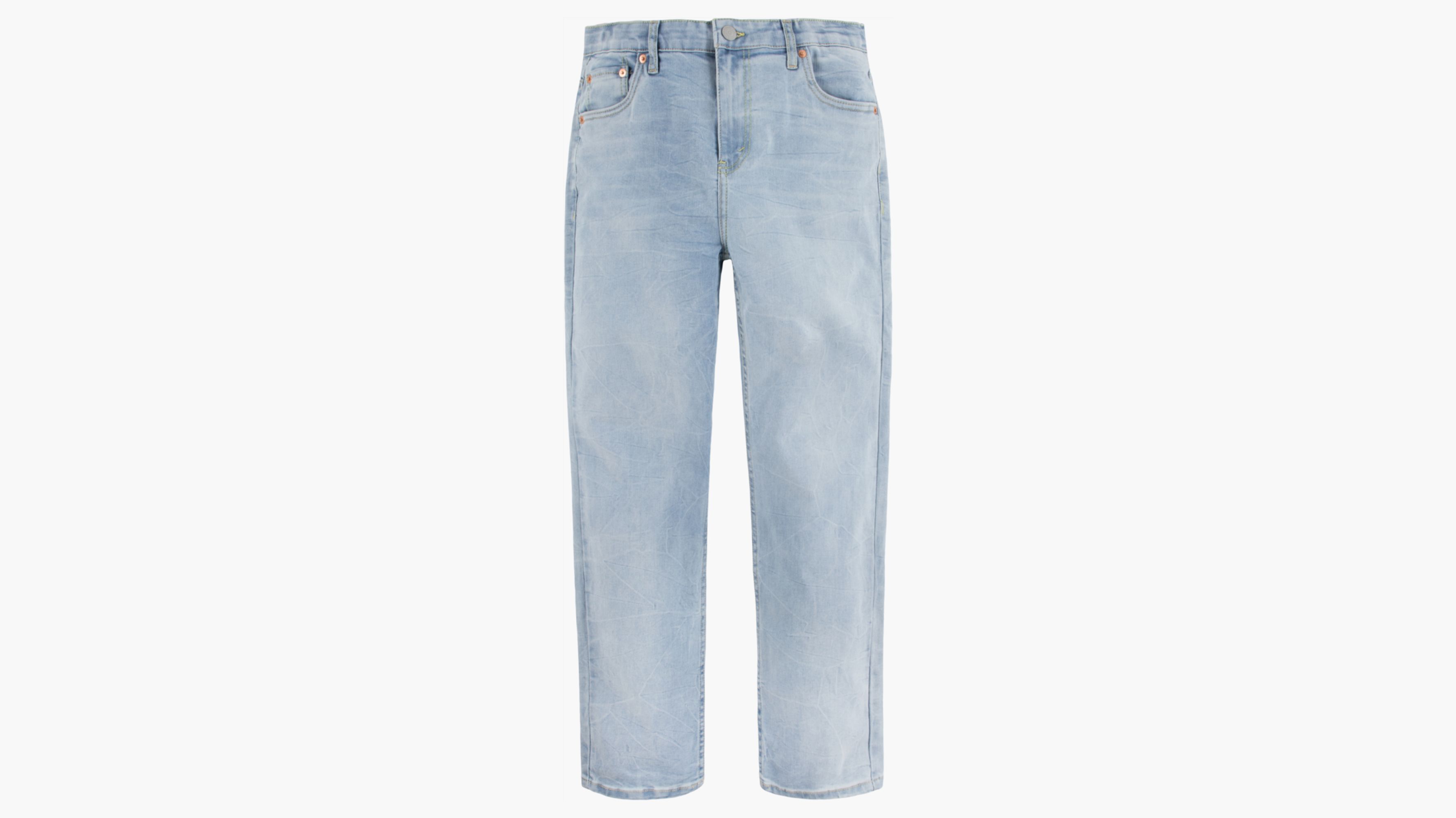 Levi's 502 Husky Taper Fit Strong Performance Jeans Big Boys 8-20 16 In Blue