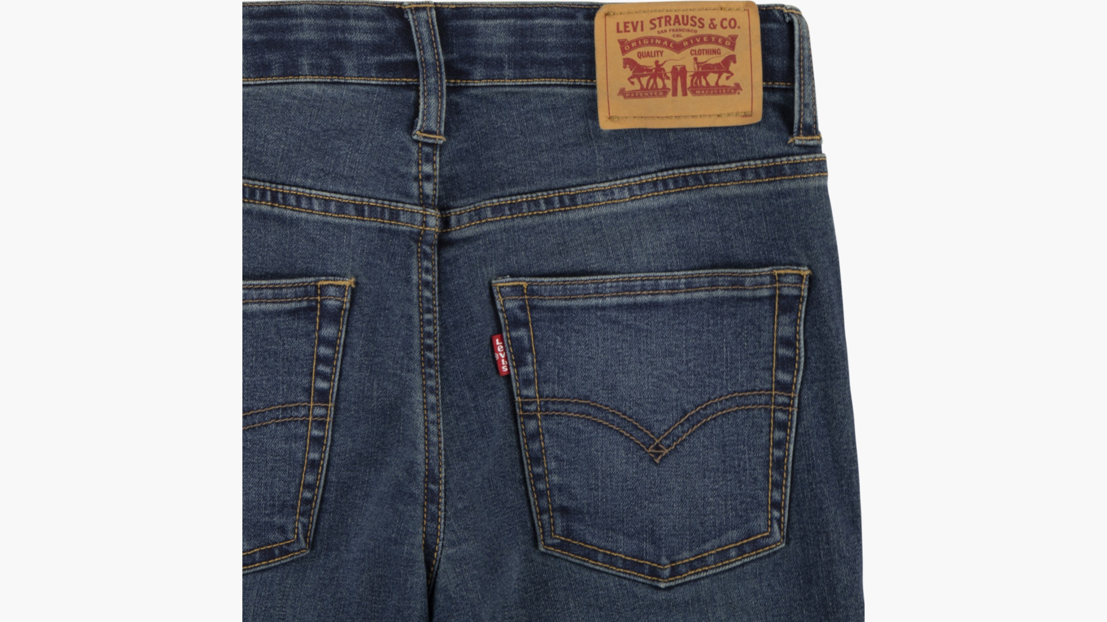 512™ Slim Taper Strong Performance Jeans Big Boys 8-20 - Dark Wash