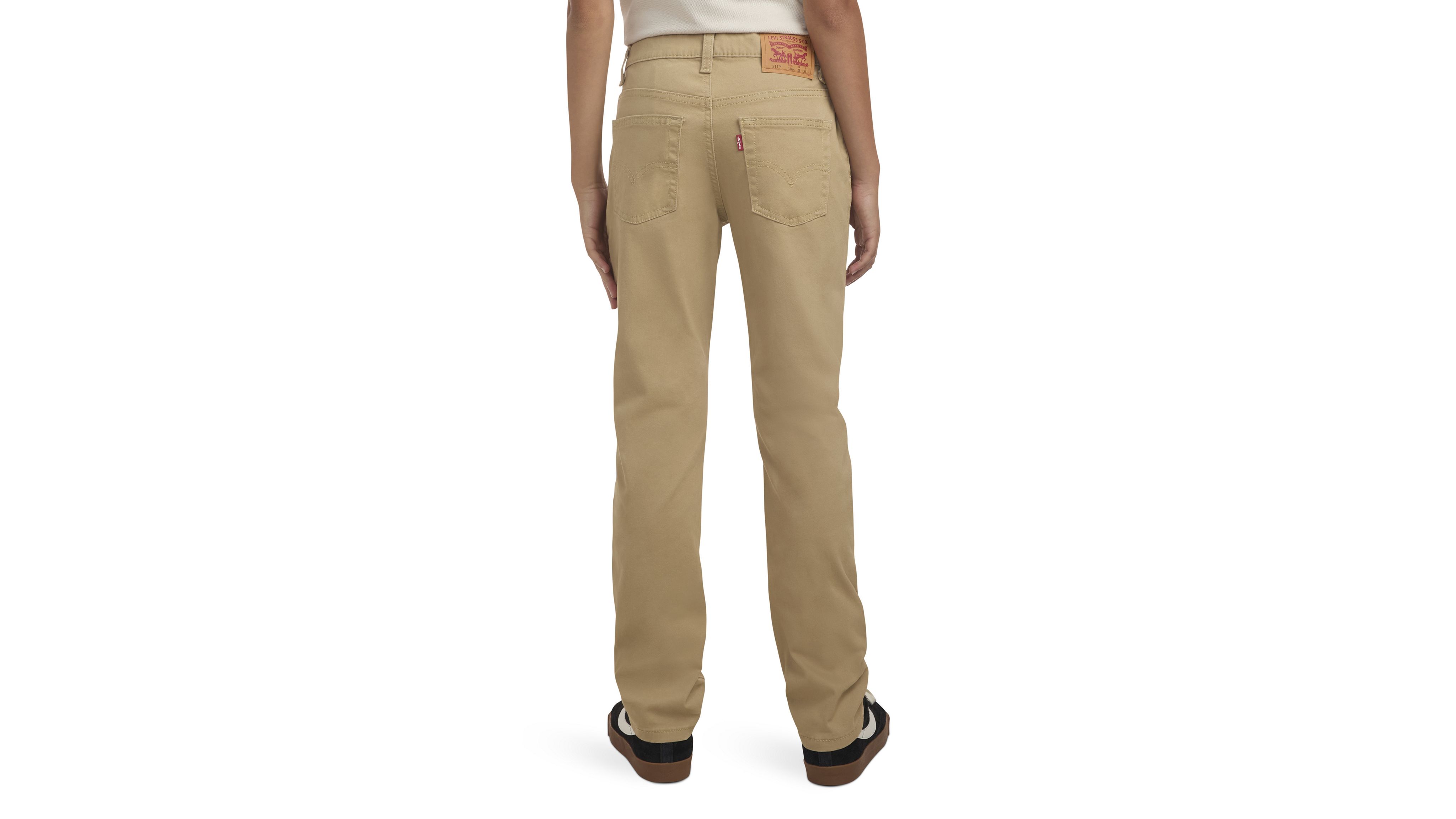 511™ Slim Fit Brushed Sueded Big Boys Pants 8-20 3